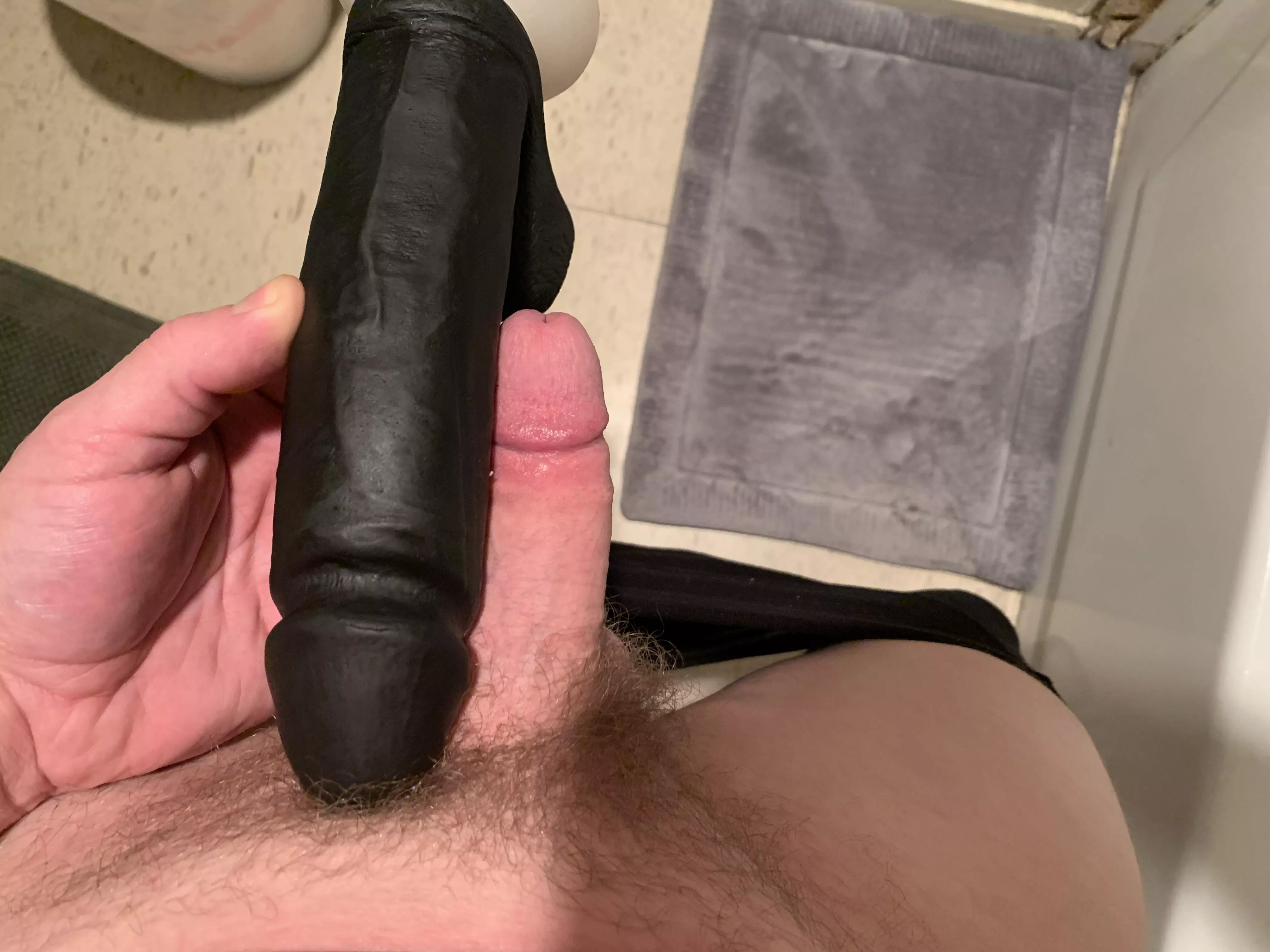 Compared to her favorite dildo. posted by little_and_knows_it