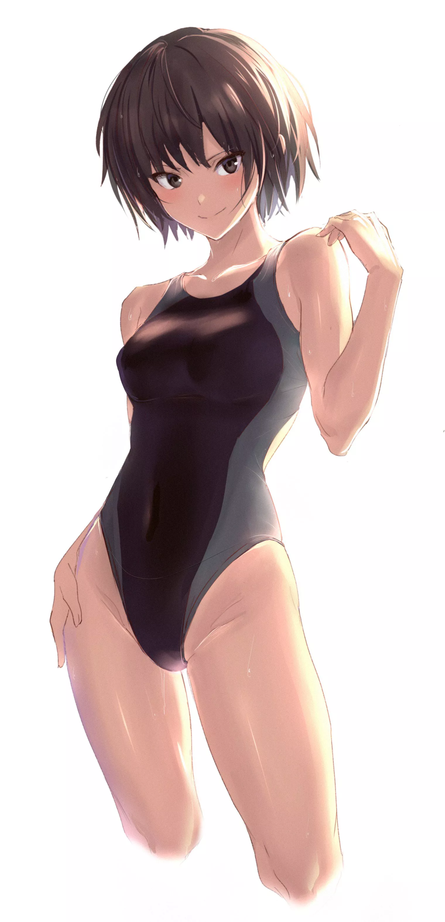 Competition Swimsuit Backlighting (Ulrich) [Amagami] posted by sequence_string