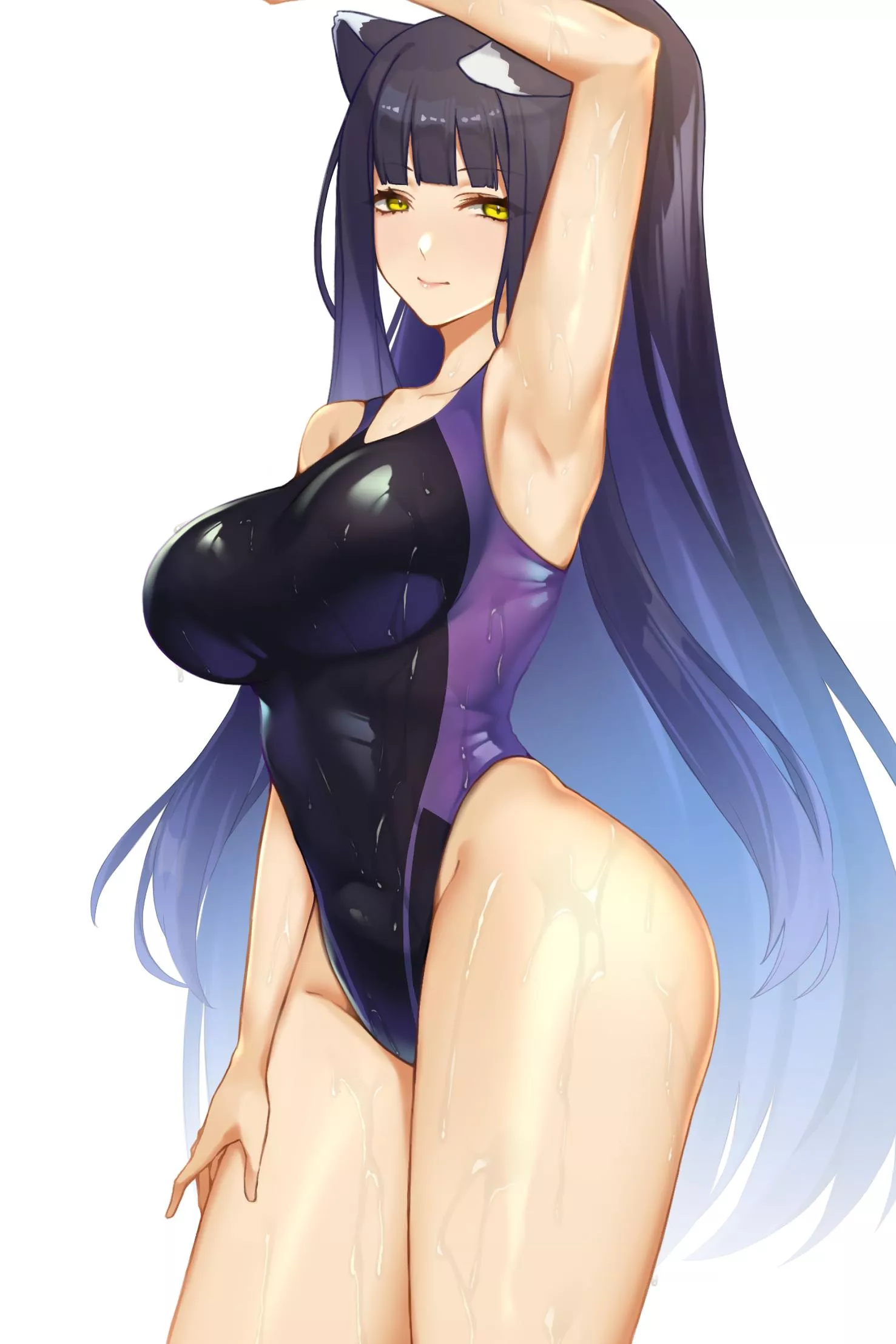 Competition Swimsuit [Blue Archive] posted by CheetahSperm18