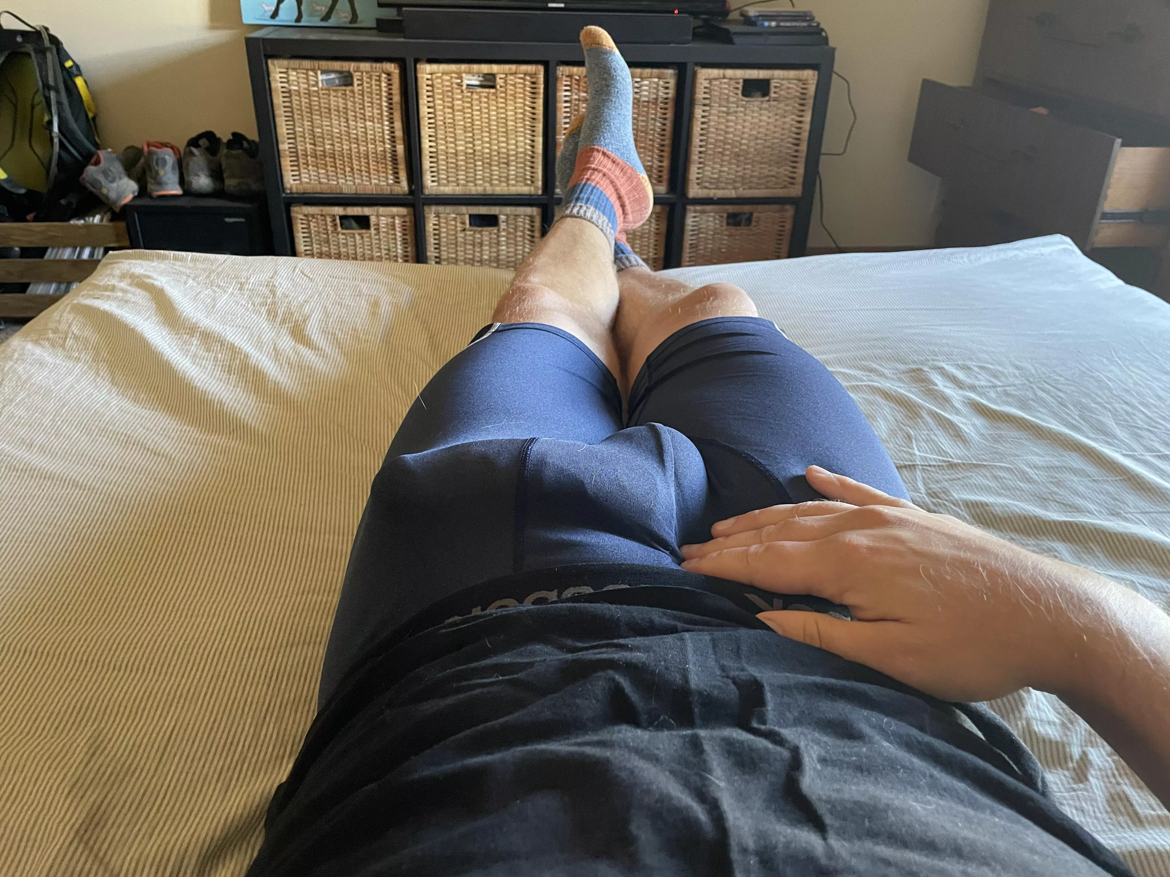 Compression shorts doing their job I guess:) posted by randommd81