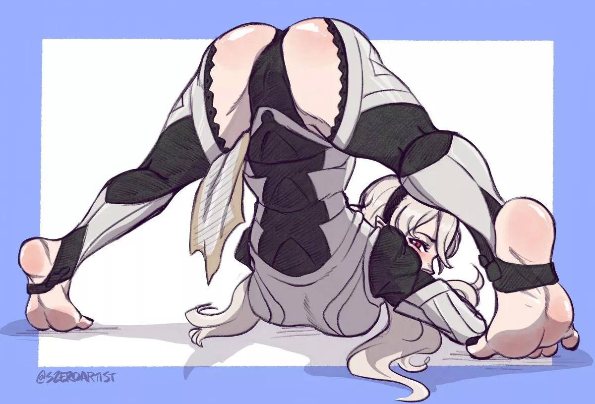 Corrin in a Particular Pose (Szeroart) [Fire Emblem] posted by Lachryma_ud