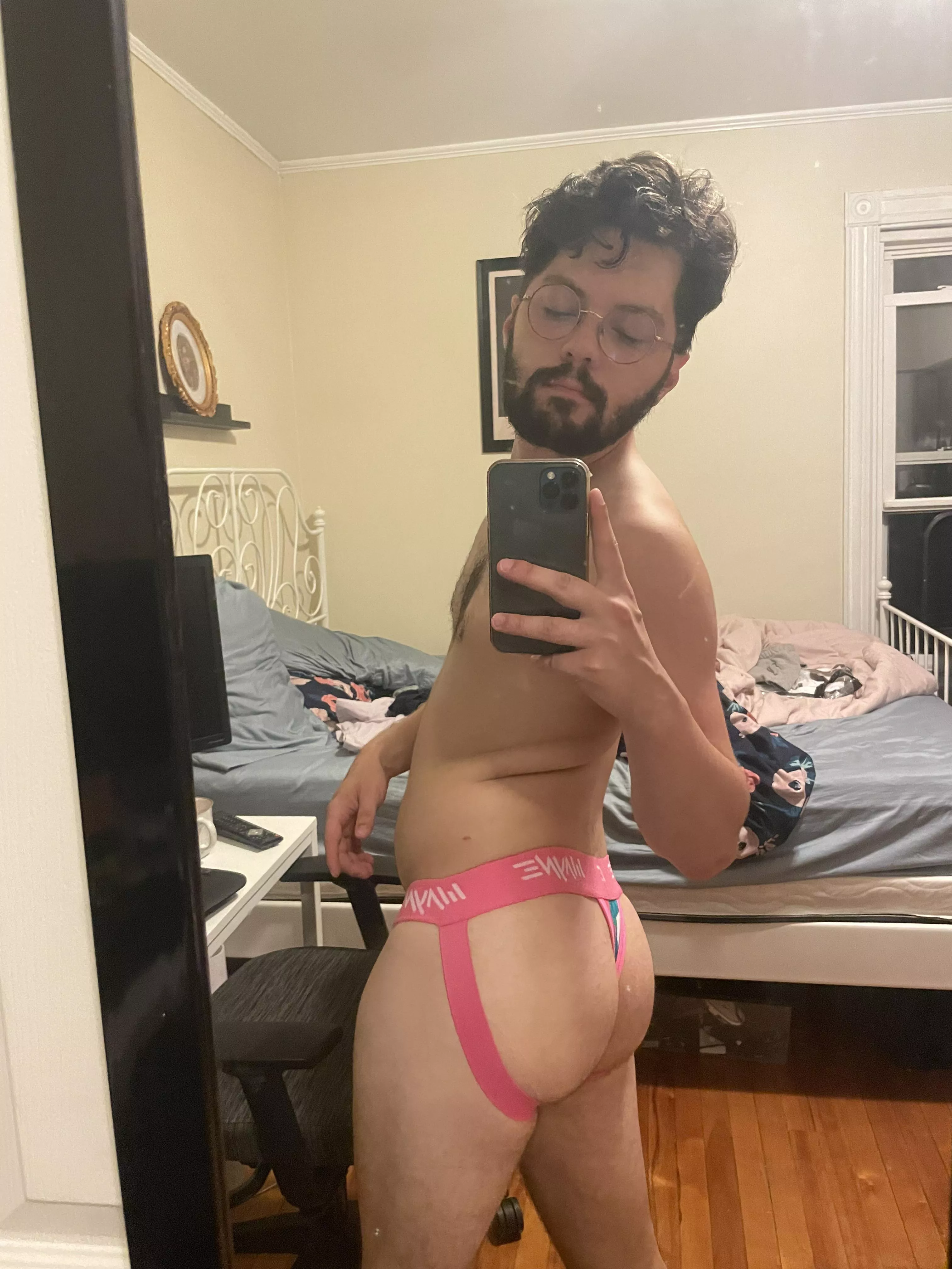 Couldnâ€™t decide to wear a jock or a thongâ€¦ posted by PussyBottom