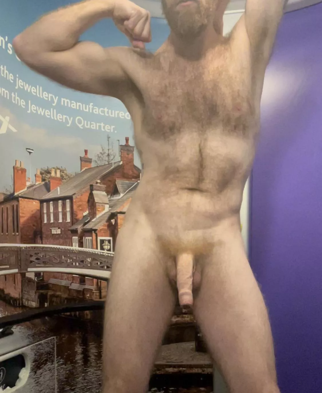 Couldn’t resist stripping down on the train! posted by gbrad1983