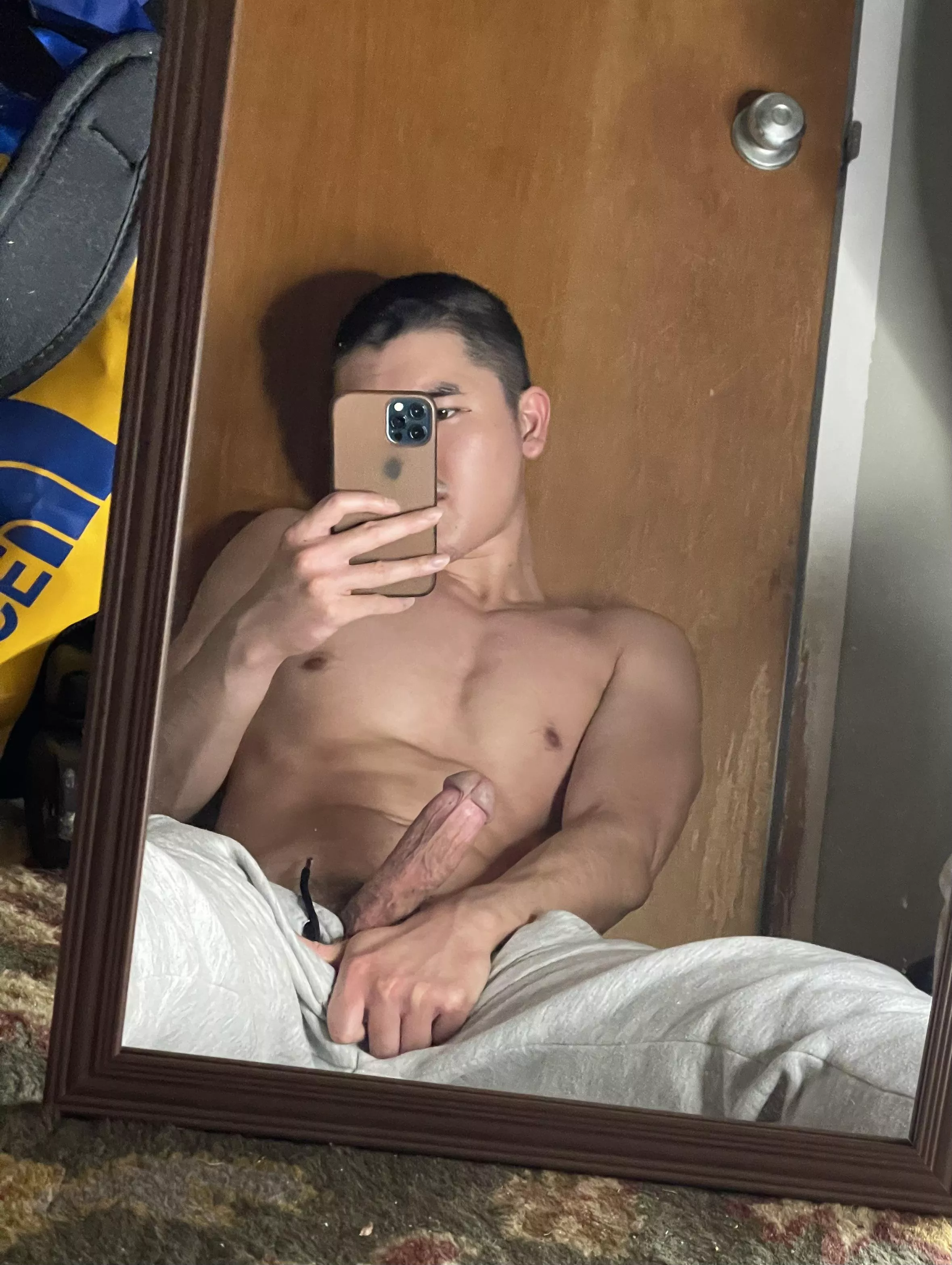 Couldnâ€™t sleepâ€¦ like my Japanese cock? posted by YourSonAaron