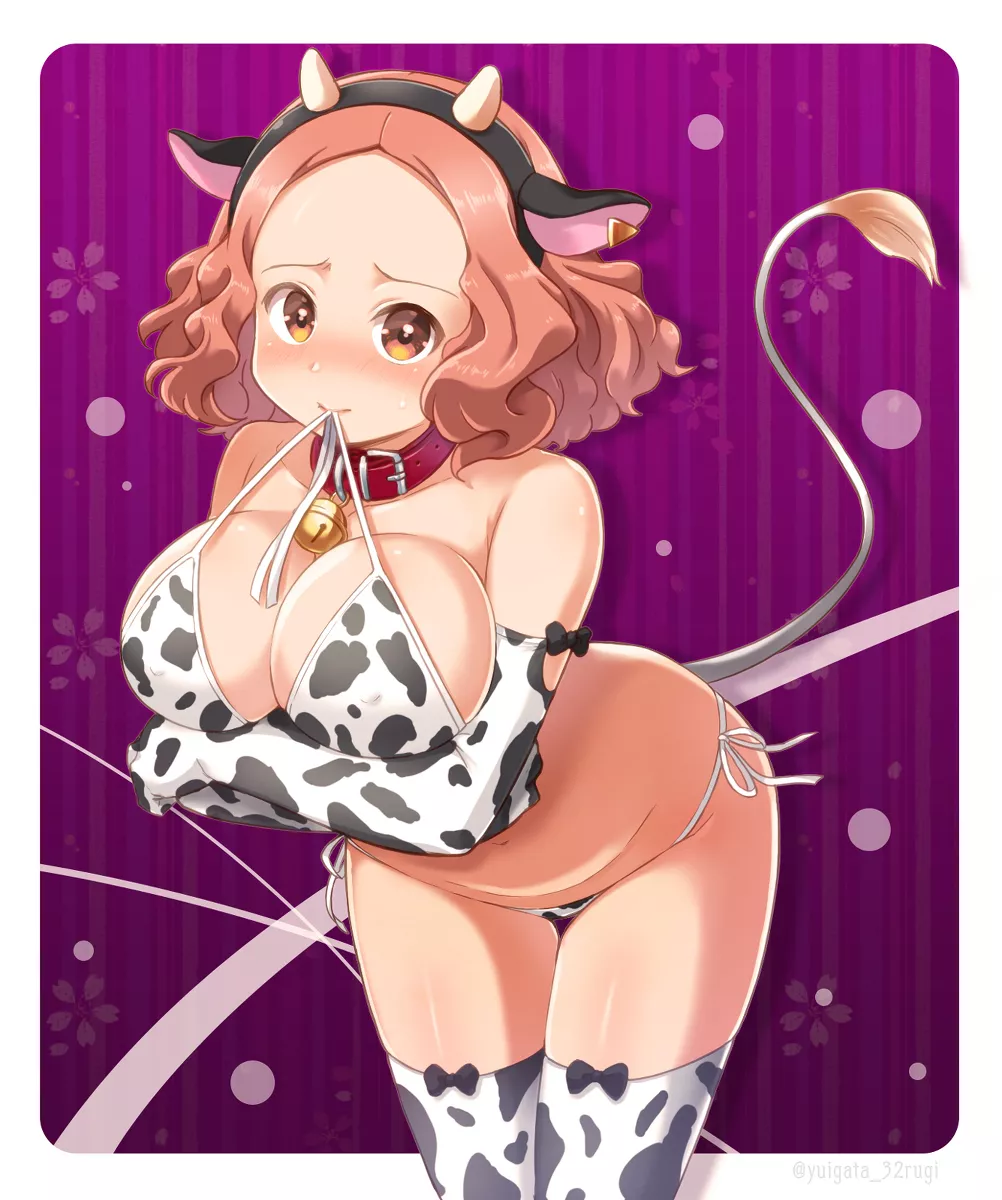 Cow bikini Haru posted by Terran117