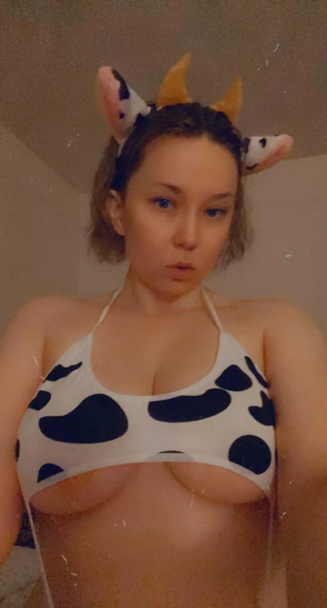 Cowkini underboob posted by Call-me-galadriel