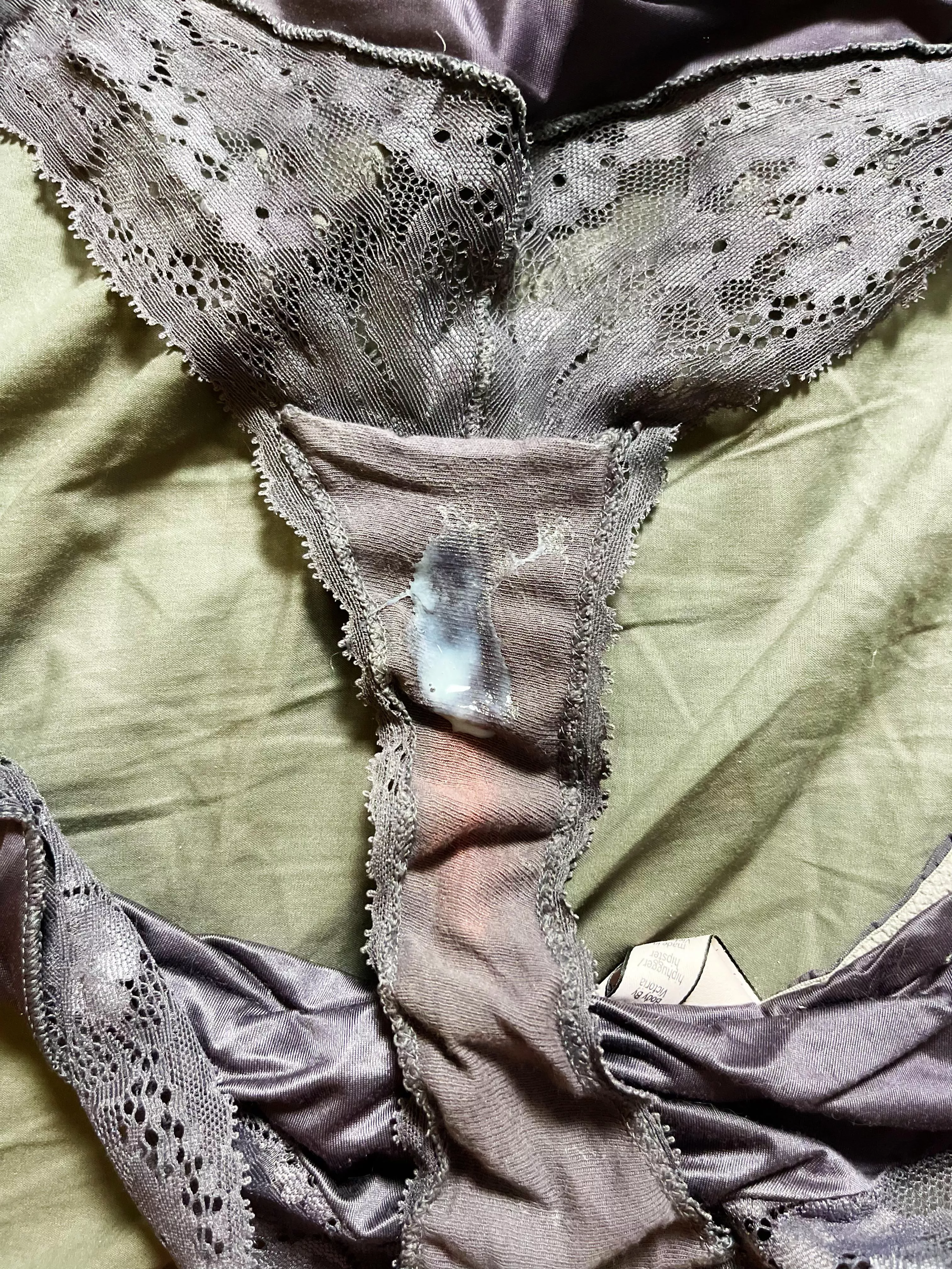 Creamed after playtime with my Lovense. Would you like to edge my pussy and make that spot bigger? posted by bunny_george