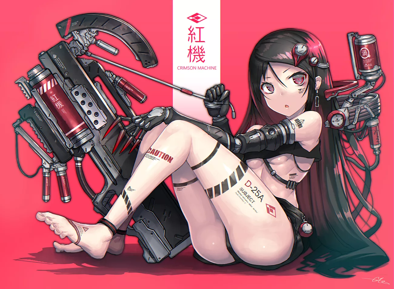 Crimson Machine [Original] posted by MSB4Revy