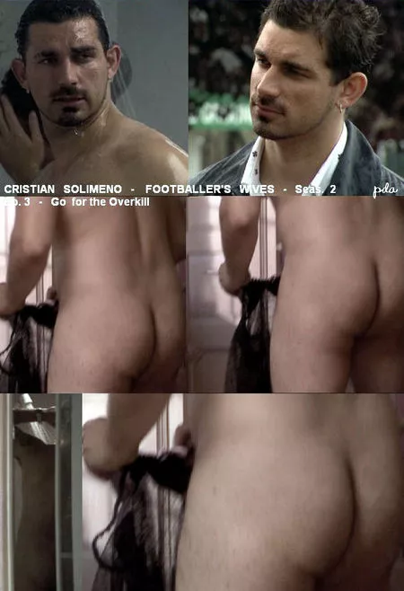 Cristian Solimeno. Actor naked in TV series Footballers Wives. posted by Sardonicus83