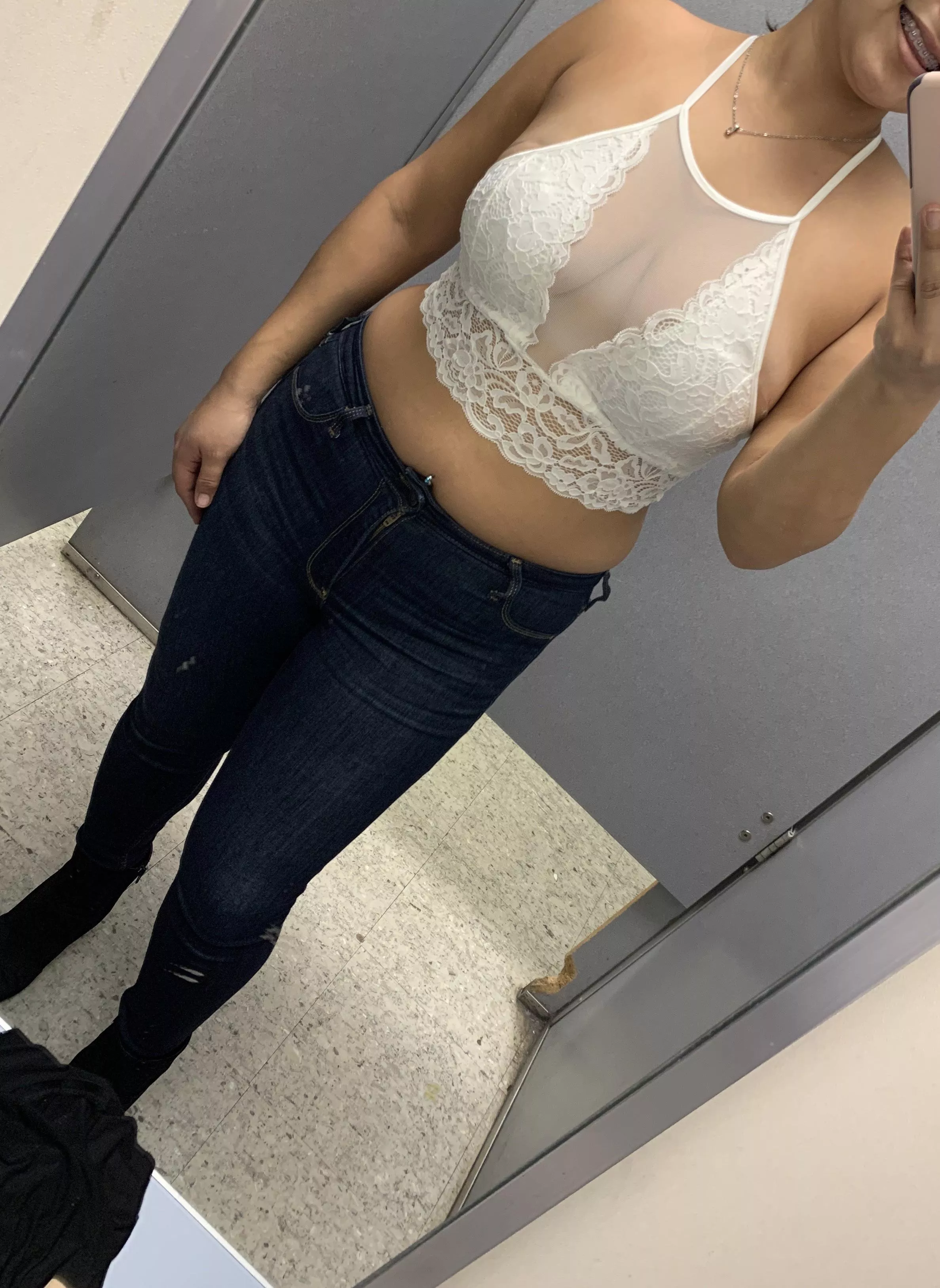 Crop Top because i want to! 🤷🏼‍♀️ posted by Frisky_Couple69