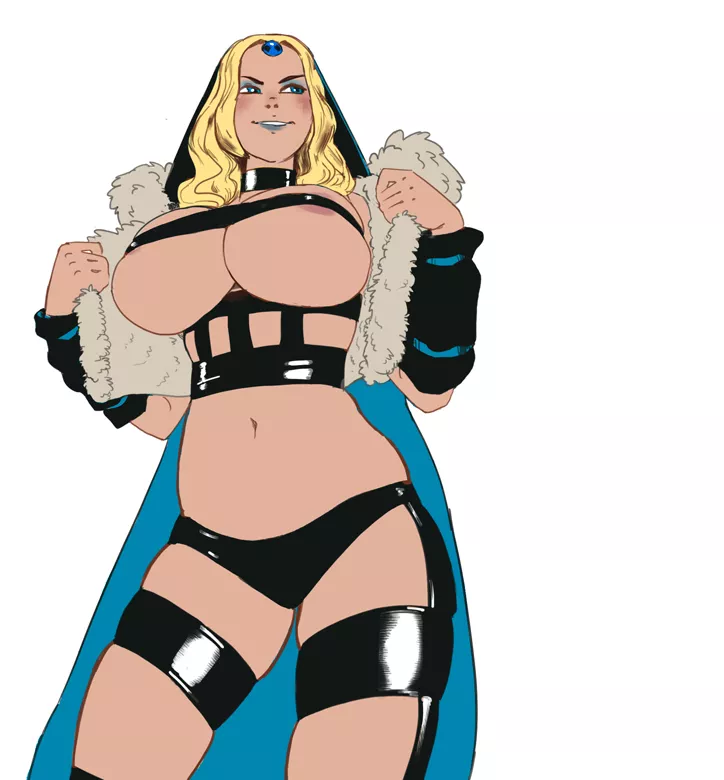 Crystal Maiden in shiny black tape [TheSomethingMancer] posted by deafan