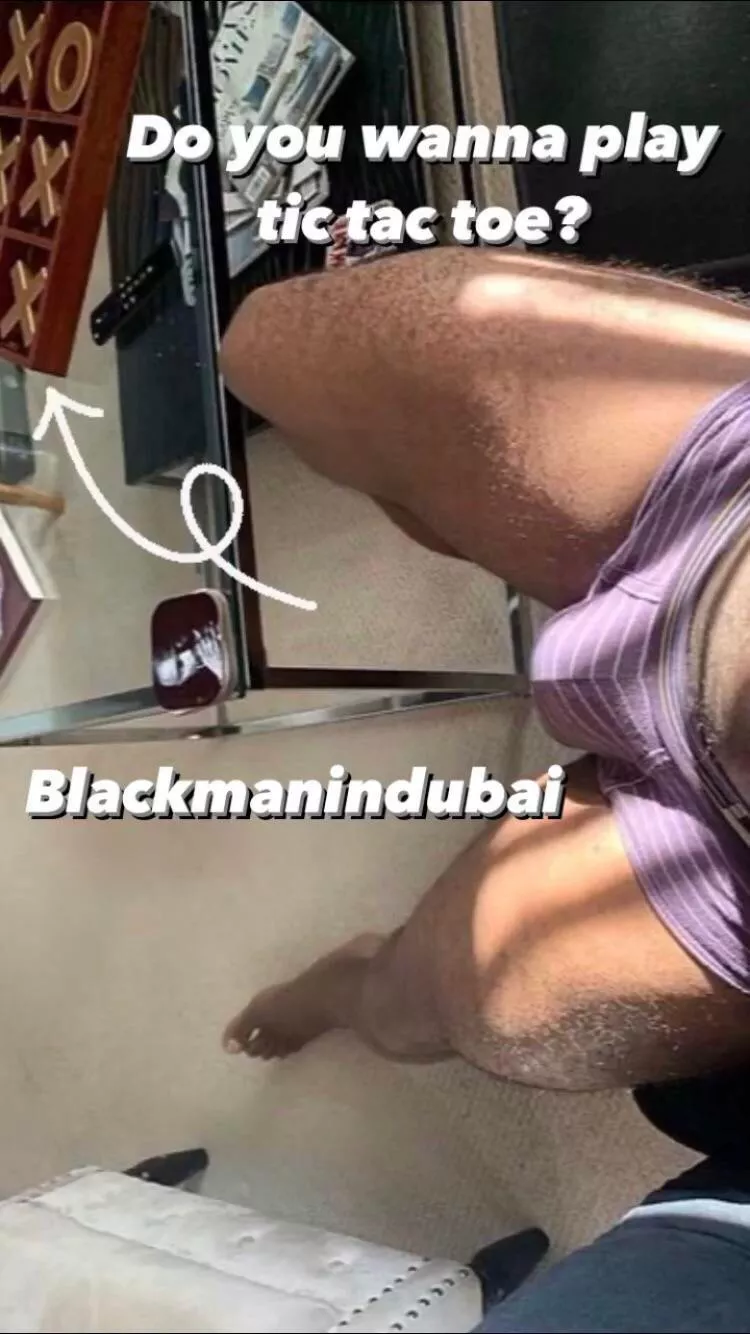 Cum and play with me posted by blackmanindubai