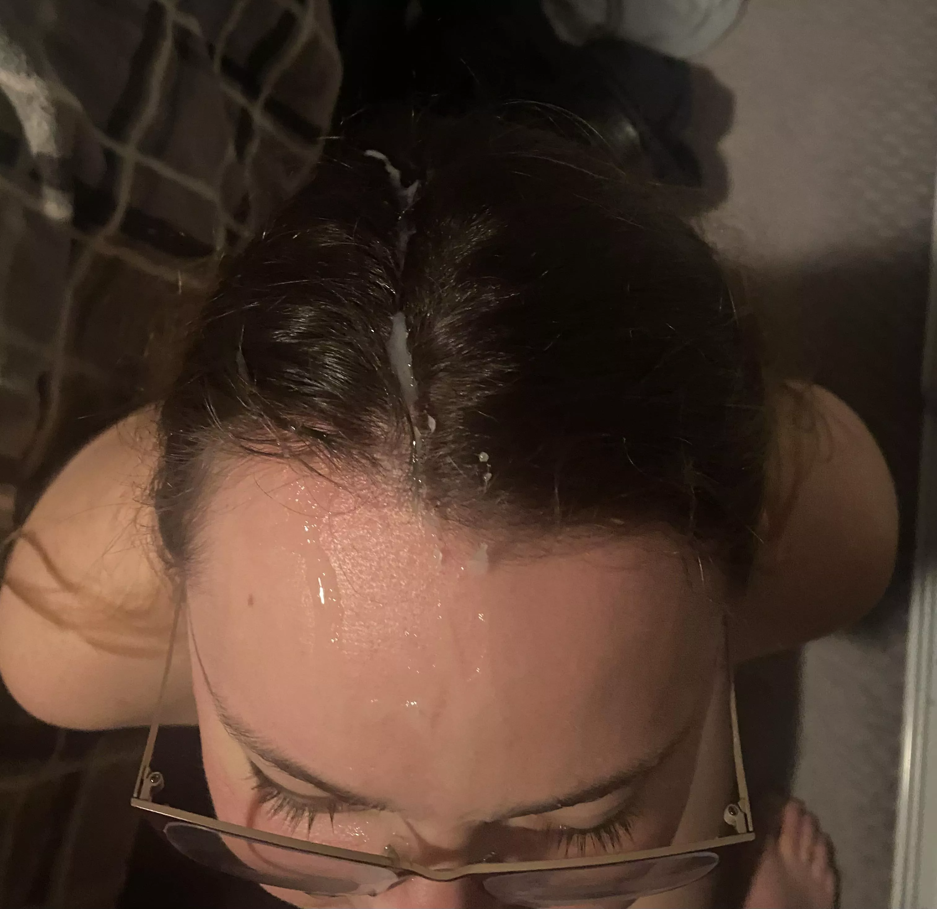 Cum in my hair again posted by FavoriteMICouple1