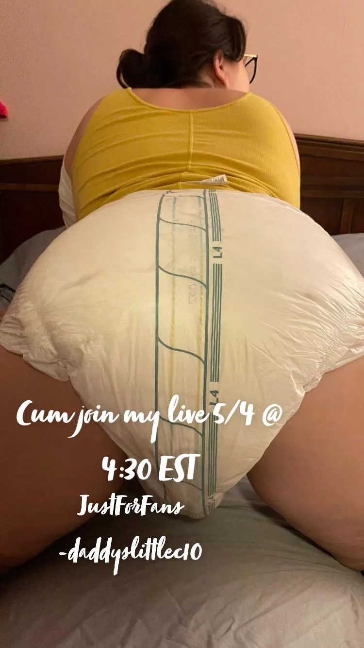 Cum join my diaper shenanigans posted by Daddyslittlepissbaby