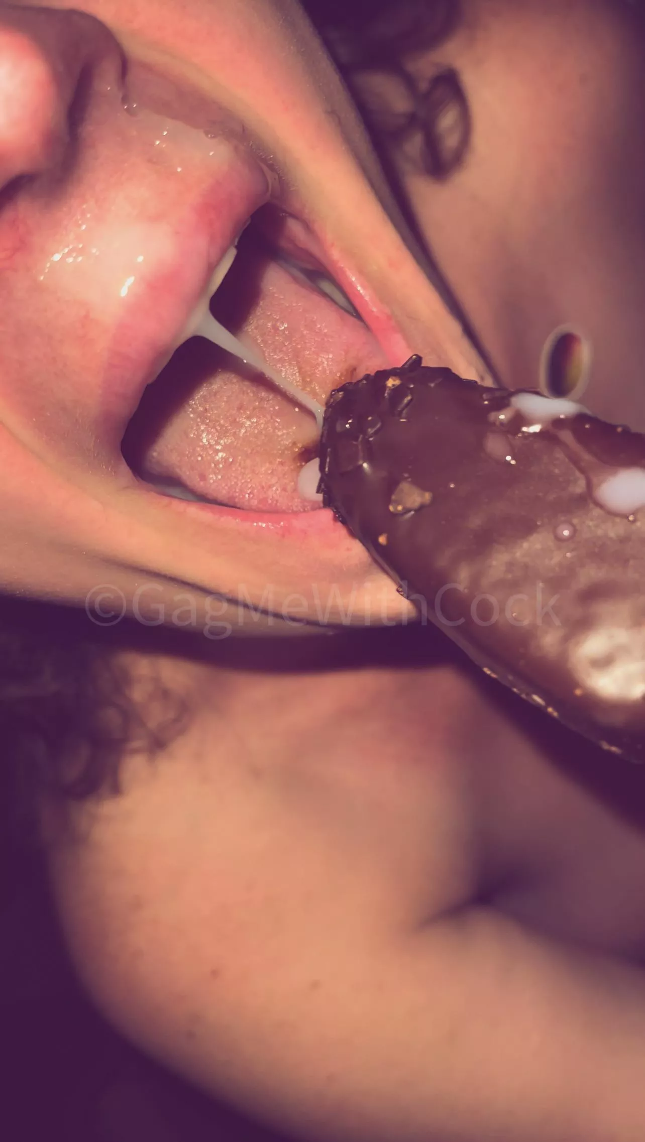 Cumcake pop 😉 posted by GagMeWithCock