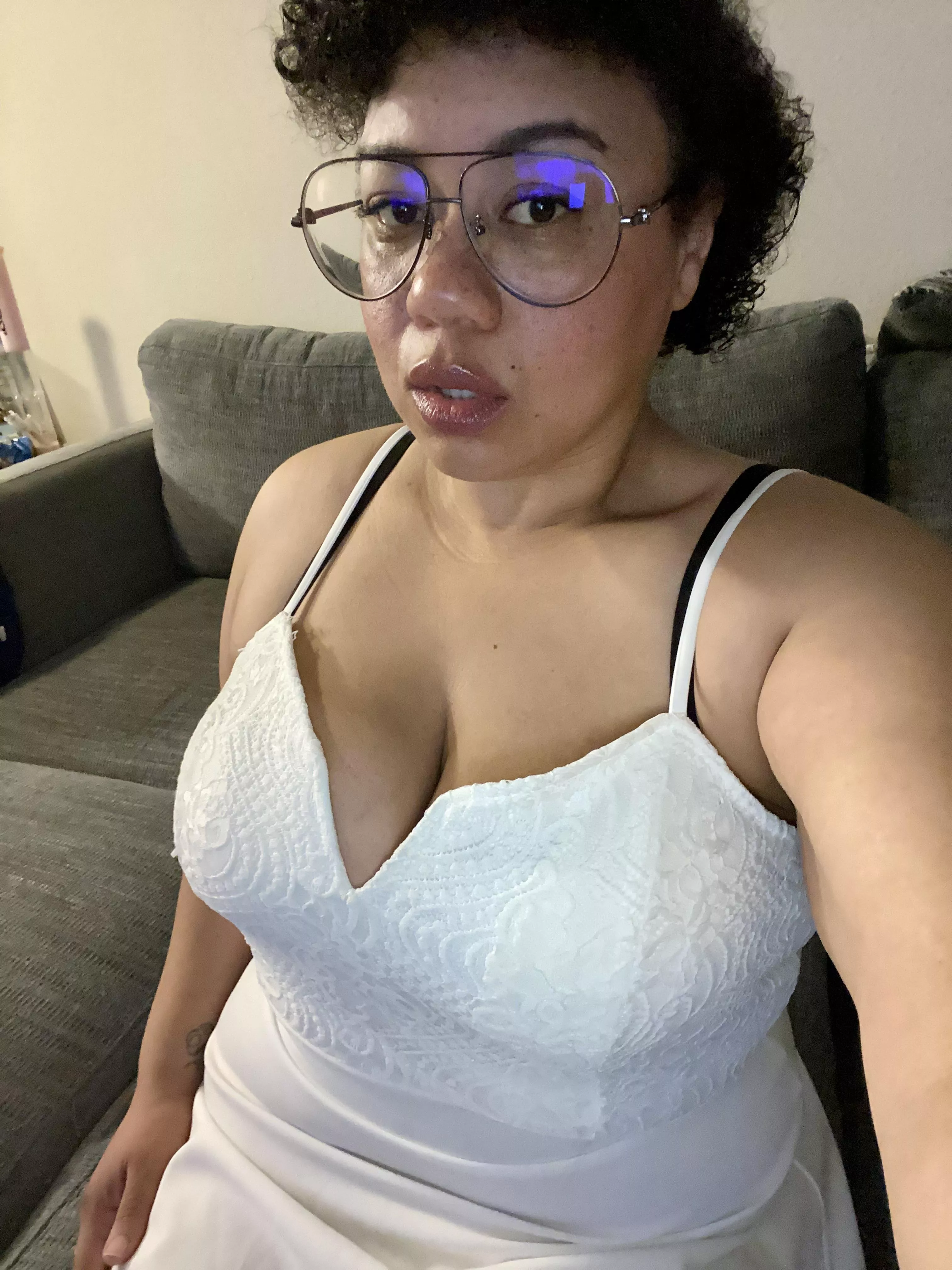 curls and glasses posted by charlysparx