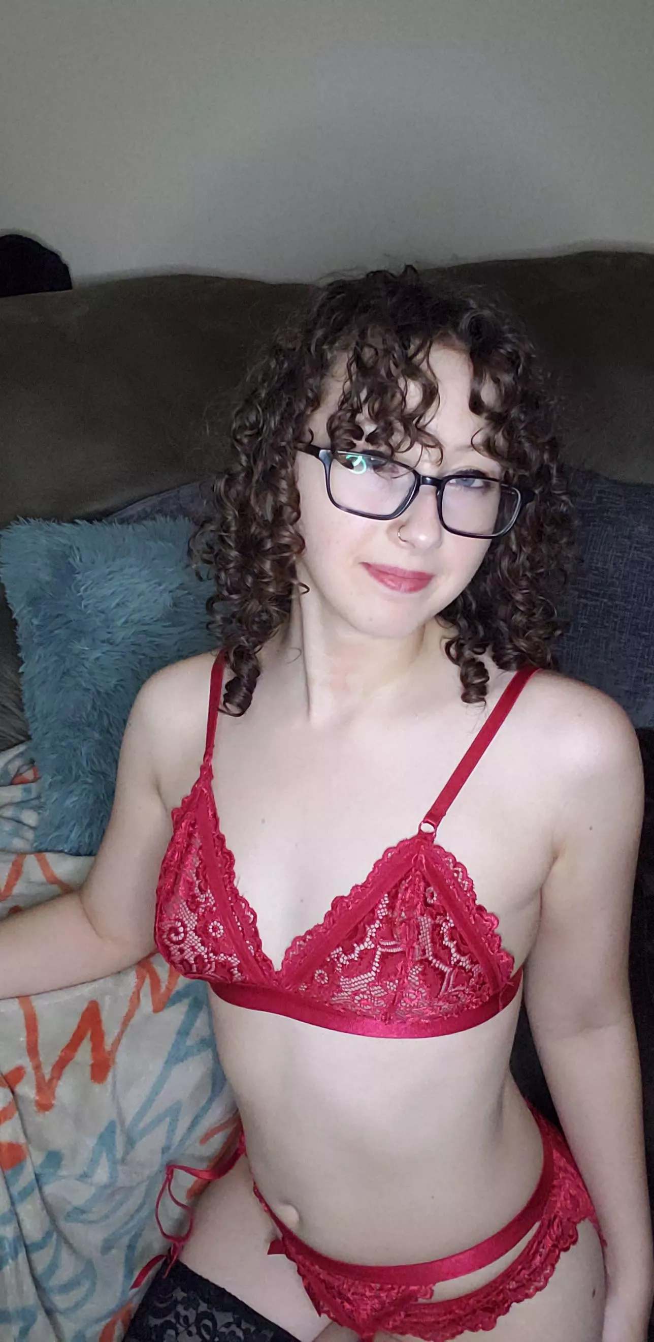 Curls and lingerie 🥵 posted by ogstormmrs