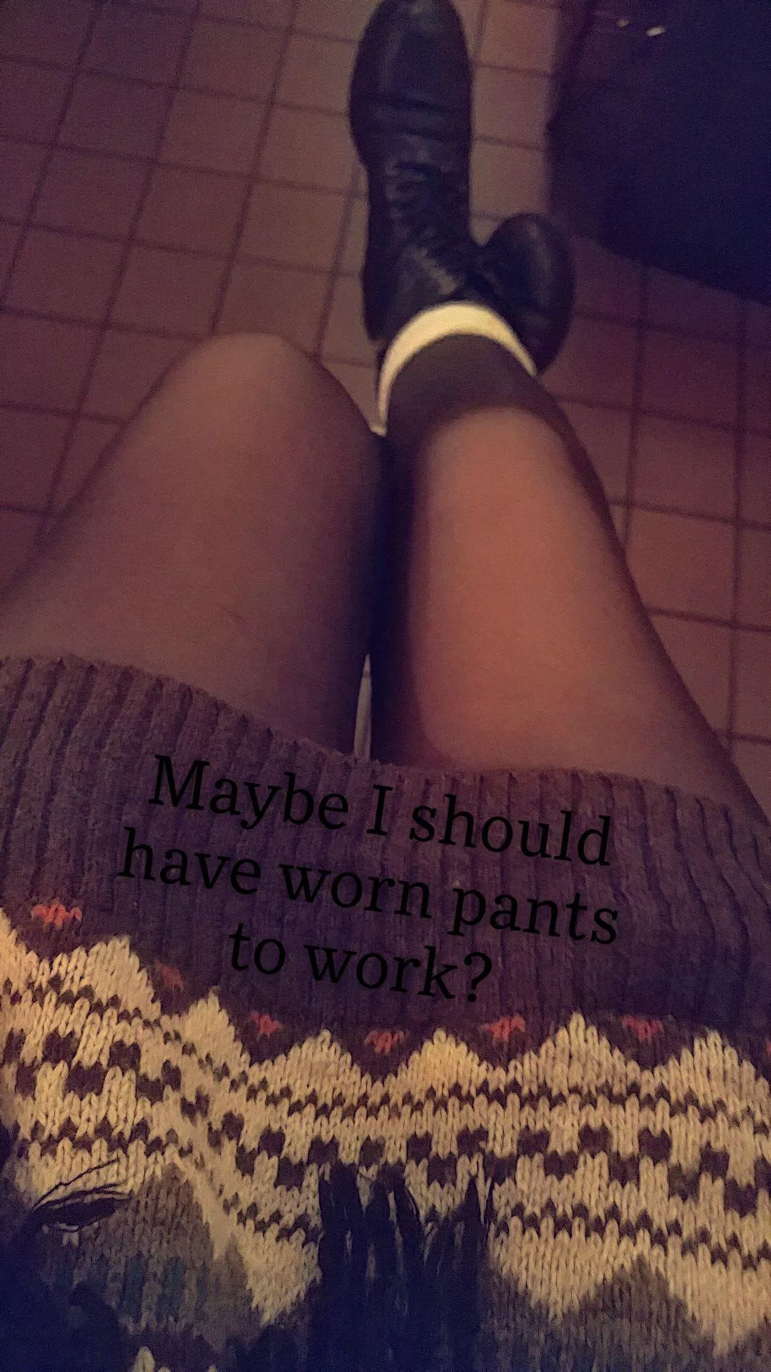 Cute girl at local coffee shop refuses to wear pants [F]or easy access (; ☕️ posted by hedonist-honey