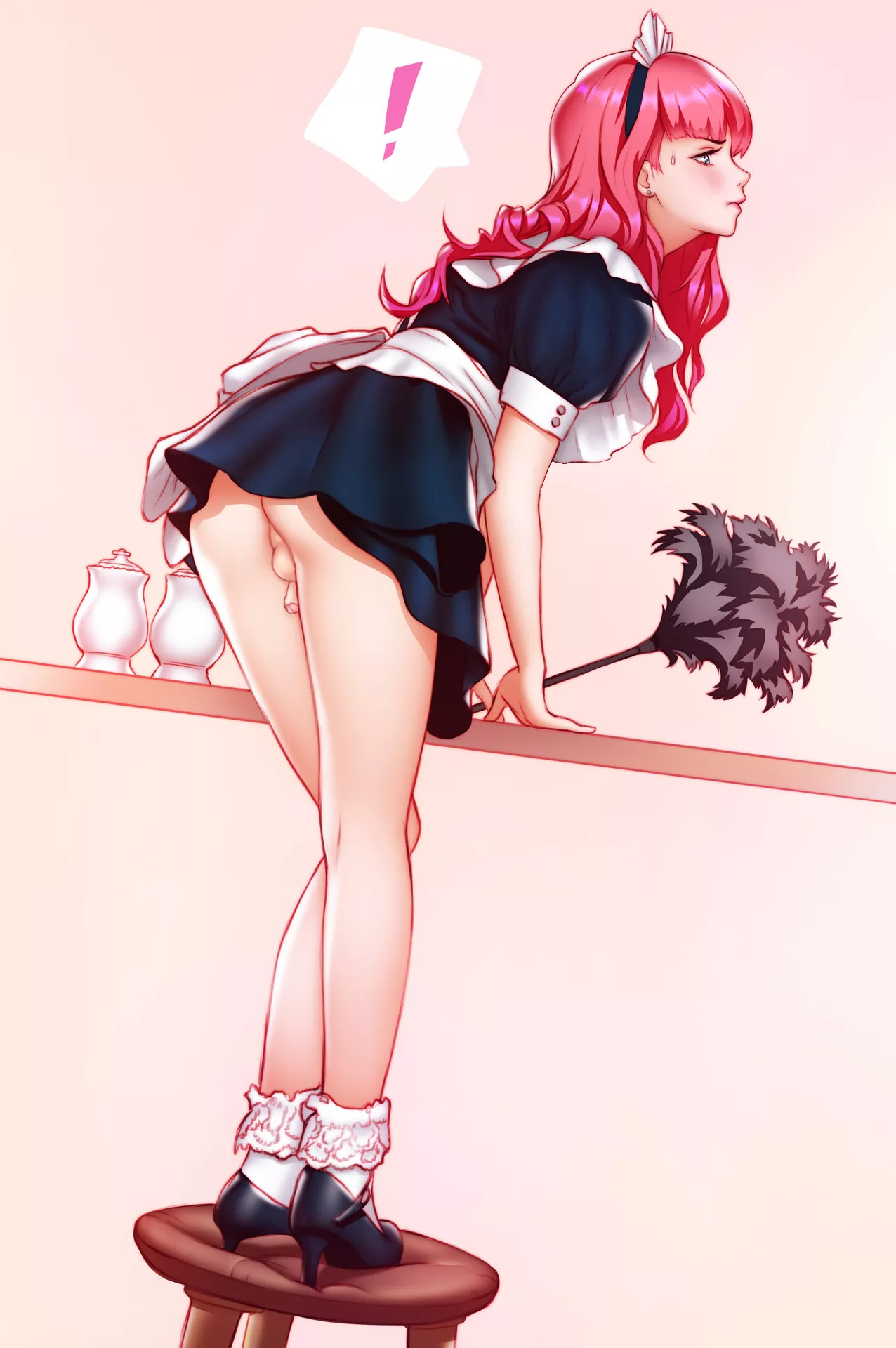 Cute maid. posted by Prismatic_Illusion