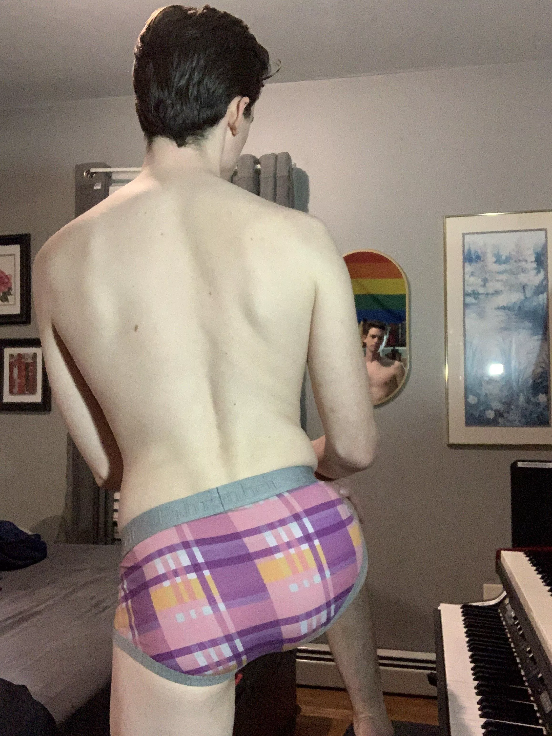 Cute undies backside! posted by Amblethrush