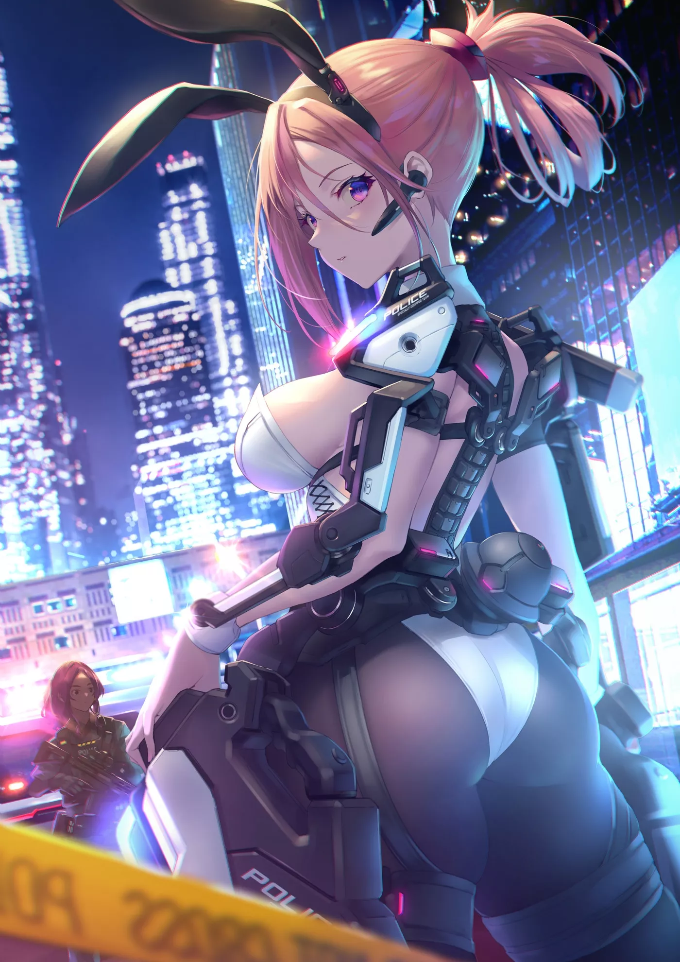 Cyber Bunny [Arms Note] posted by CheetahSperm18