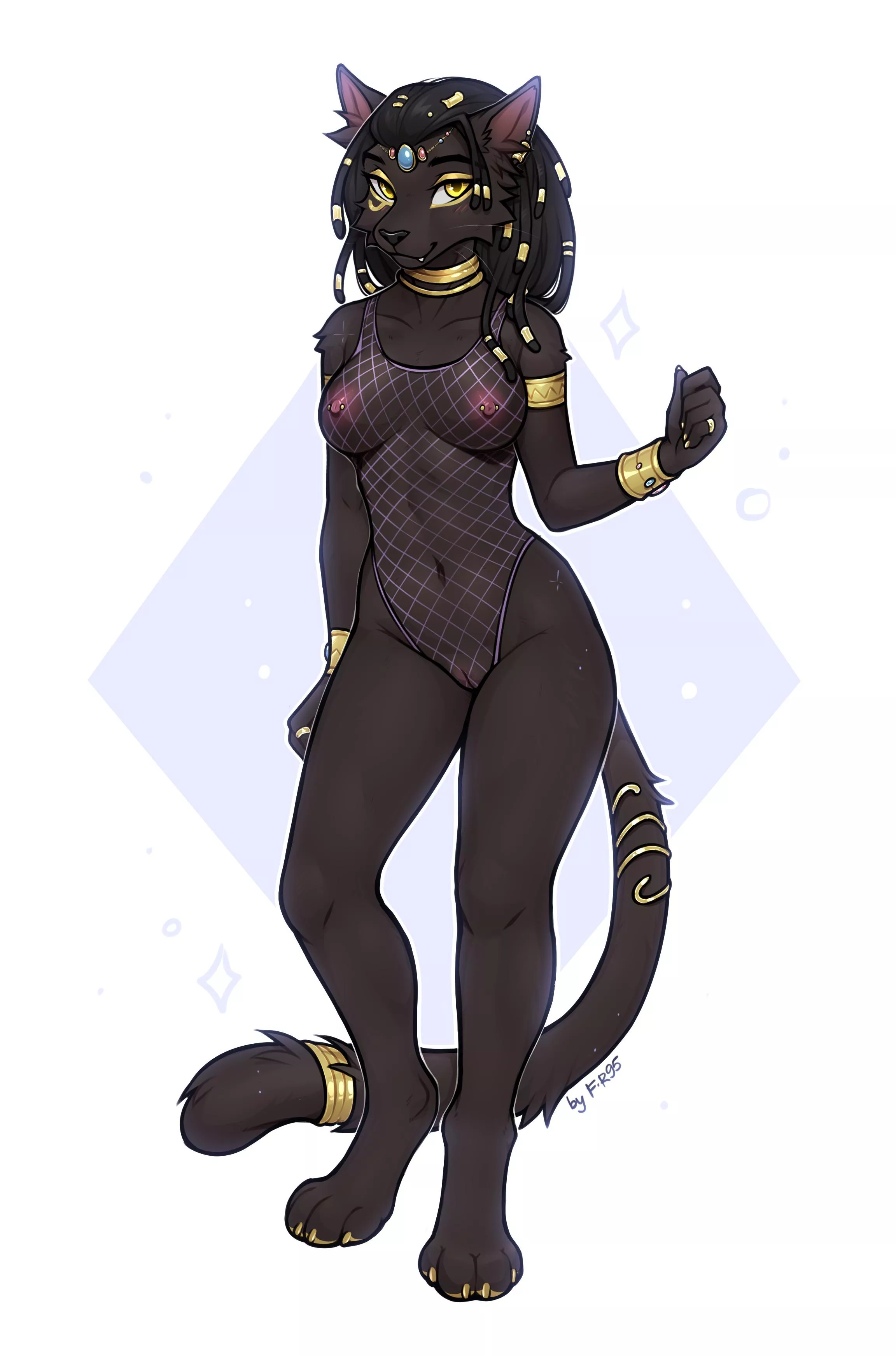 Cyberpunk Bastet [F] (F-R95) posted by 5headedragon