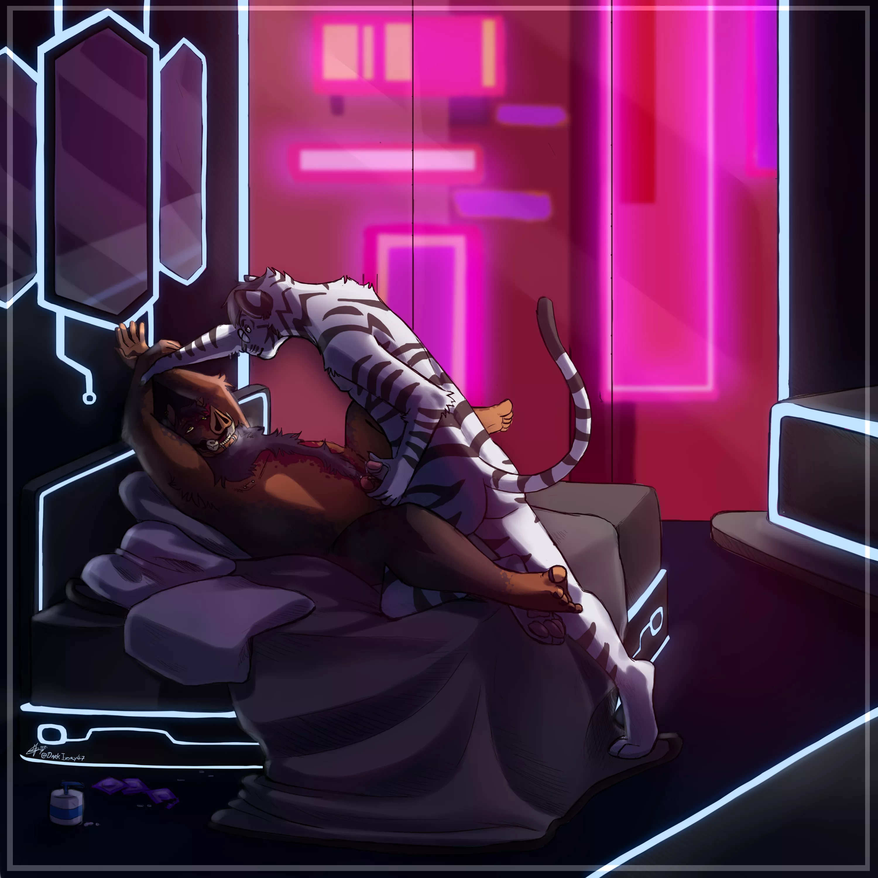 Cyberpunk inspired night (LightEbony74) posted by hairypupsp