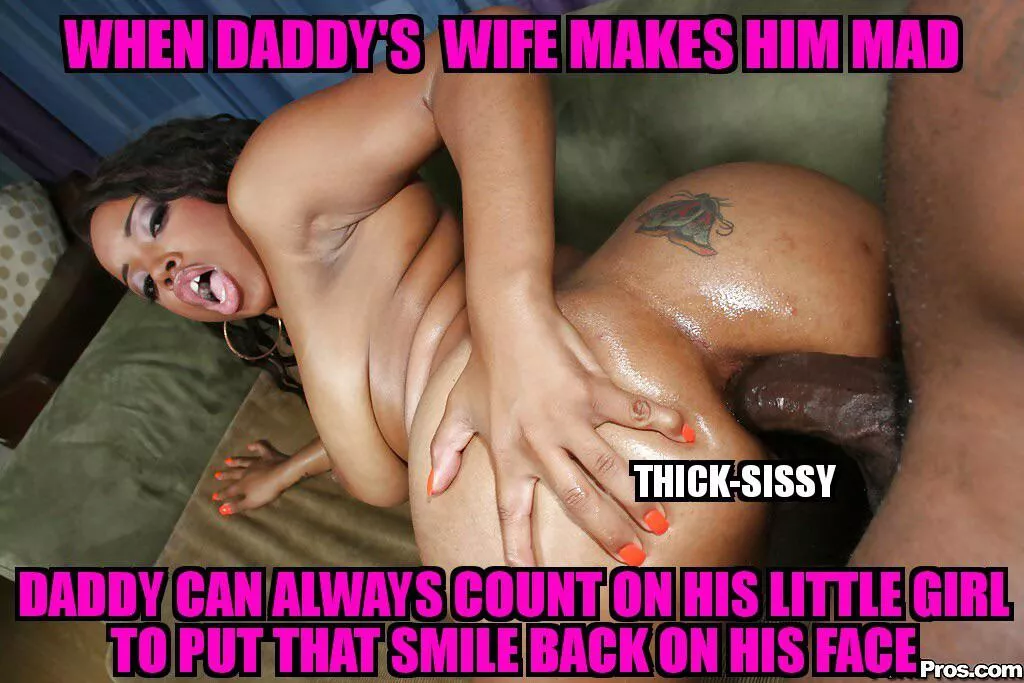 Daddies little girl or boy whatever he feels like going by, doesn’t matter fuck your sissy! -Toni- posted by thick_sissy