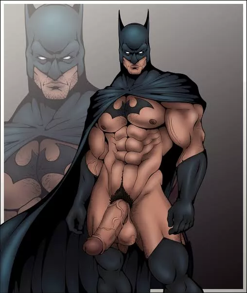 Daddy batman (artist unknown) posted by Negative_Humor7129