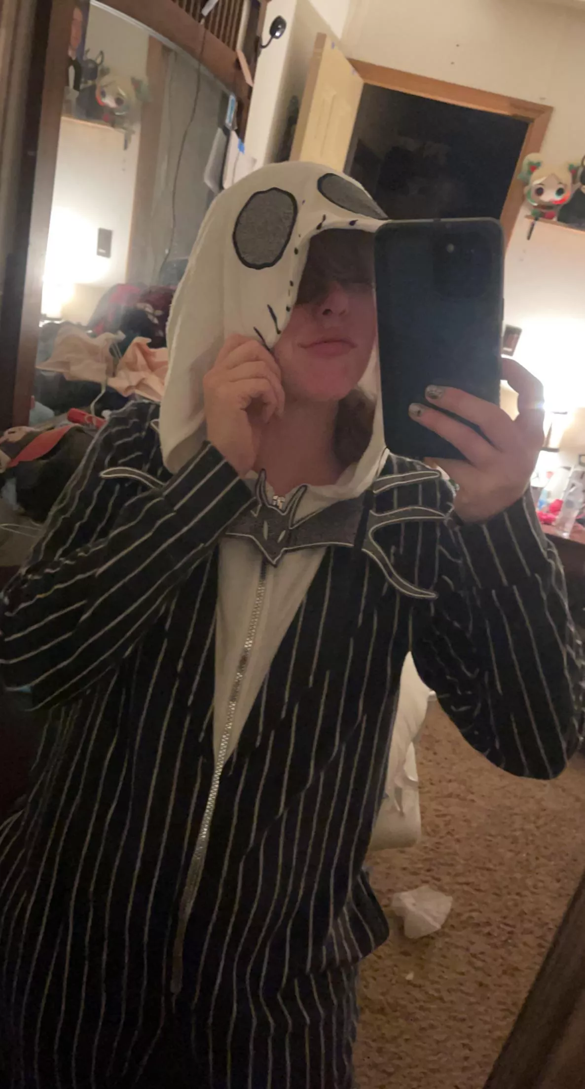 Daddy bought me a jack onesie and I love it! 🥰 posted by Blackrose33542