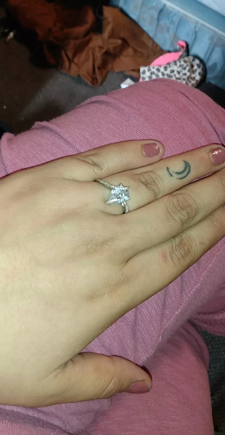 Daddy got me a cute promise ring posted by ambieox