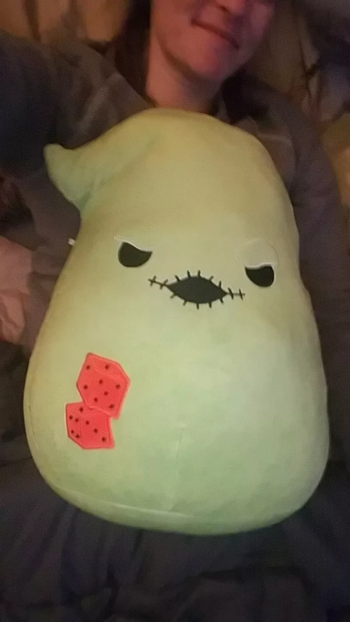 Daddy got me my first Squishmallow! 💜 posted by MooMilly