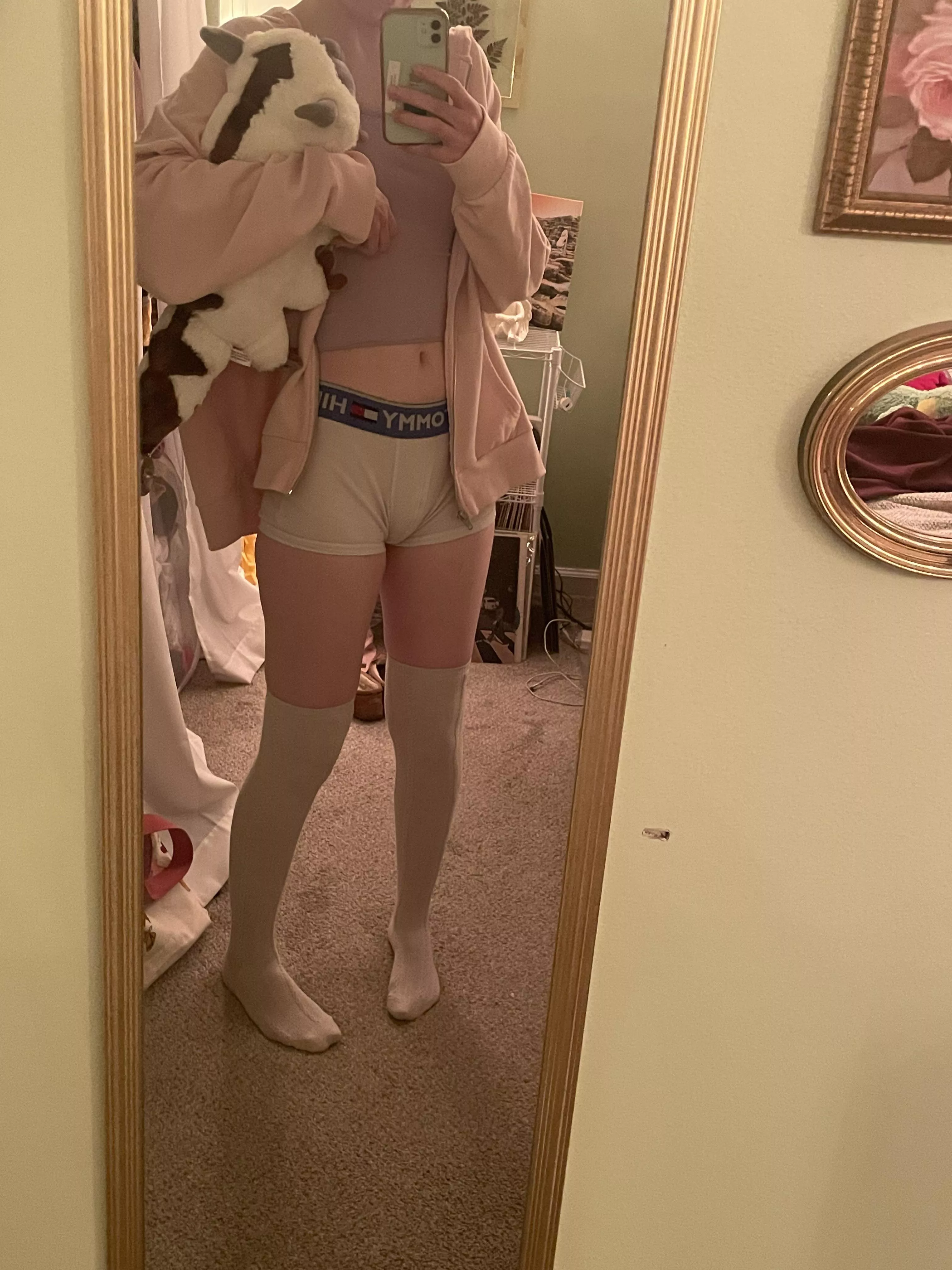 daddyâ€™s new boxer briefs were too small for him so the gave them to me! heheðŸ¥° posted by babyrae5