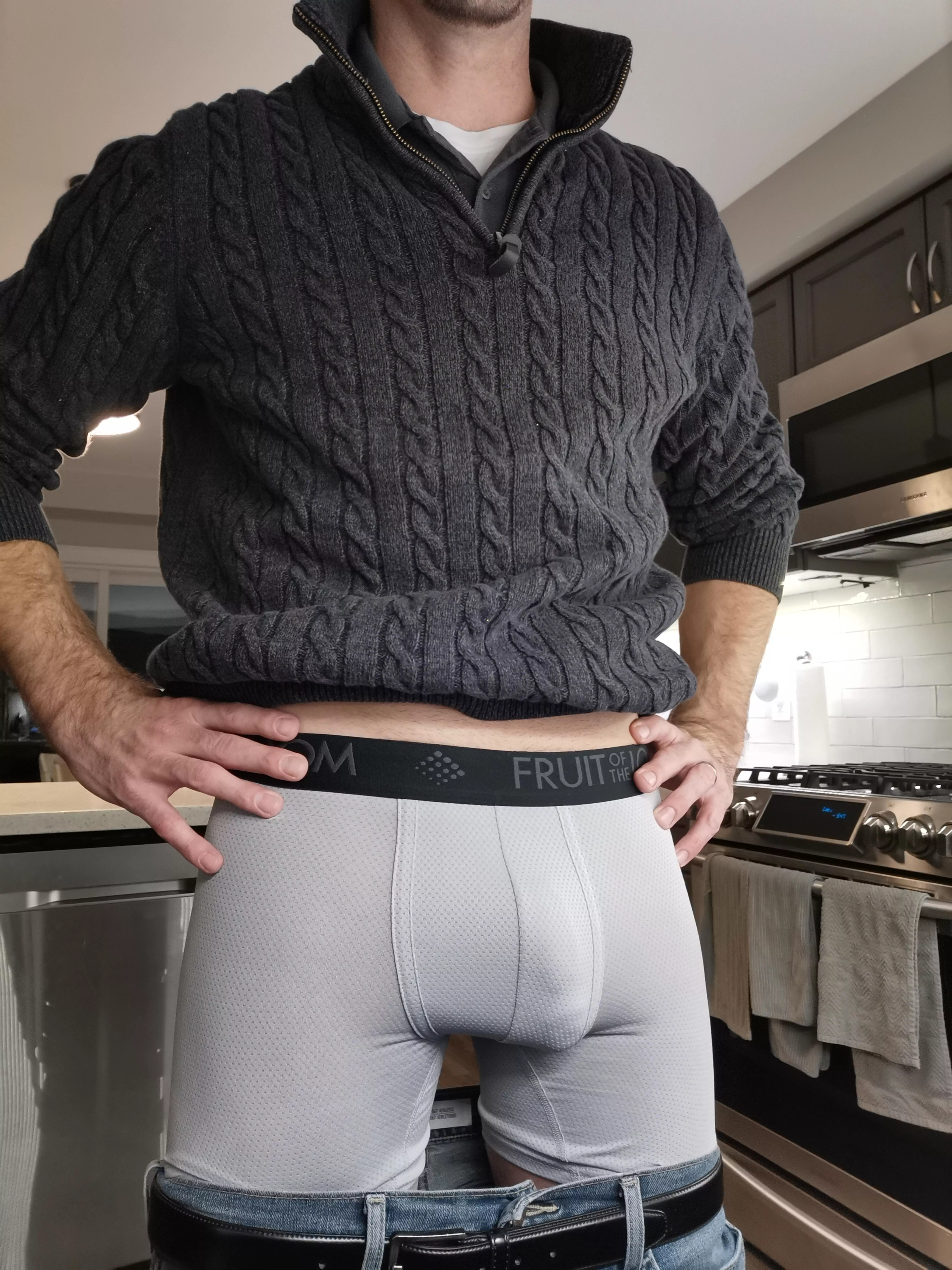 Dads bulge posted by allcanadianmeat