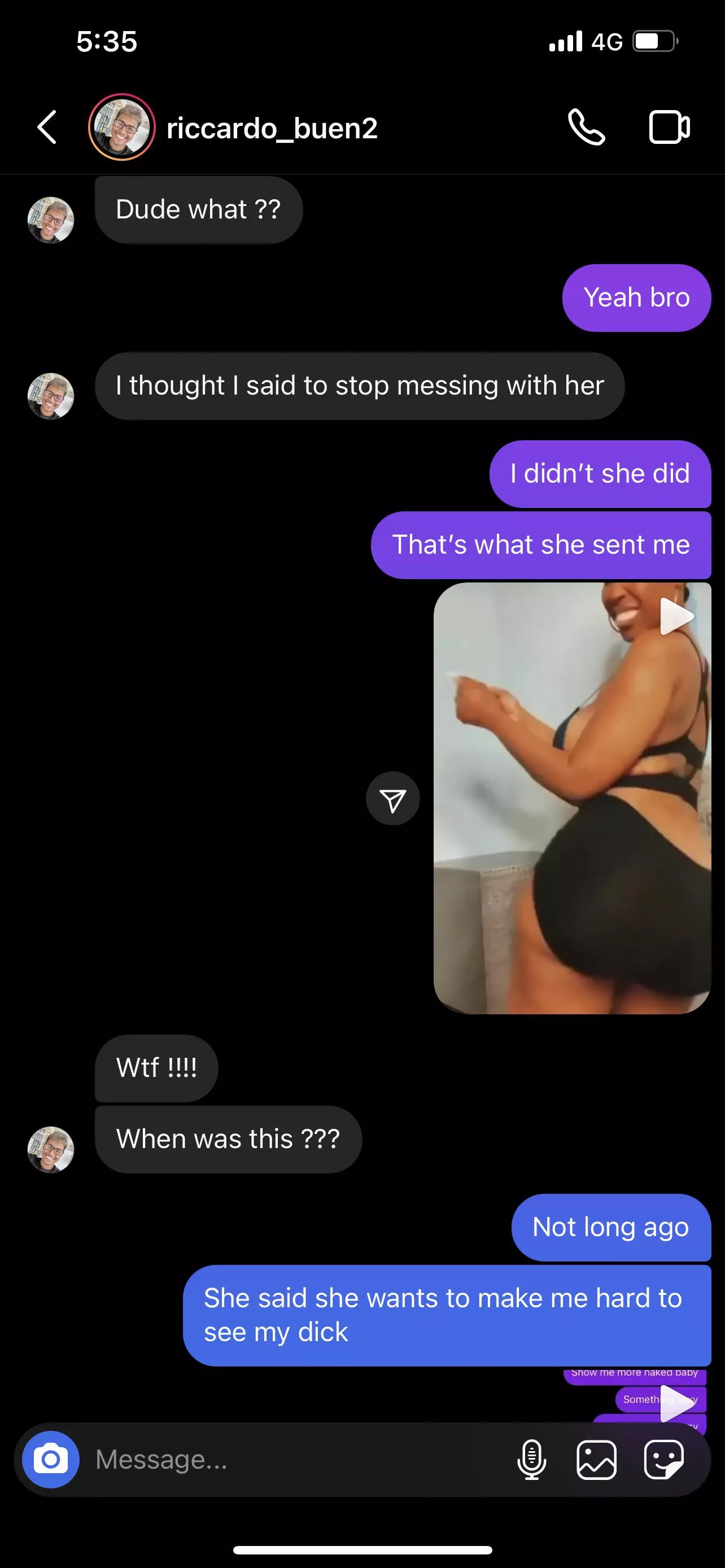 Damn I don’t think he’s happy me talking to his mom but deep down he likes it when I show him his mom twerking and getting naked for me. Hit me up ki.k da.malek posted by andrew1653009