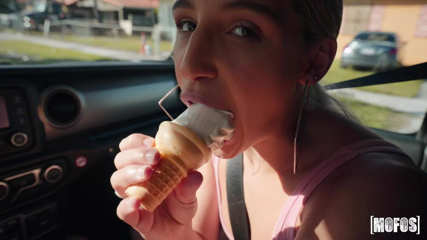 Damn she deepthroating ice cream posted by DXTOASTER