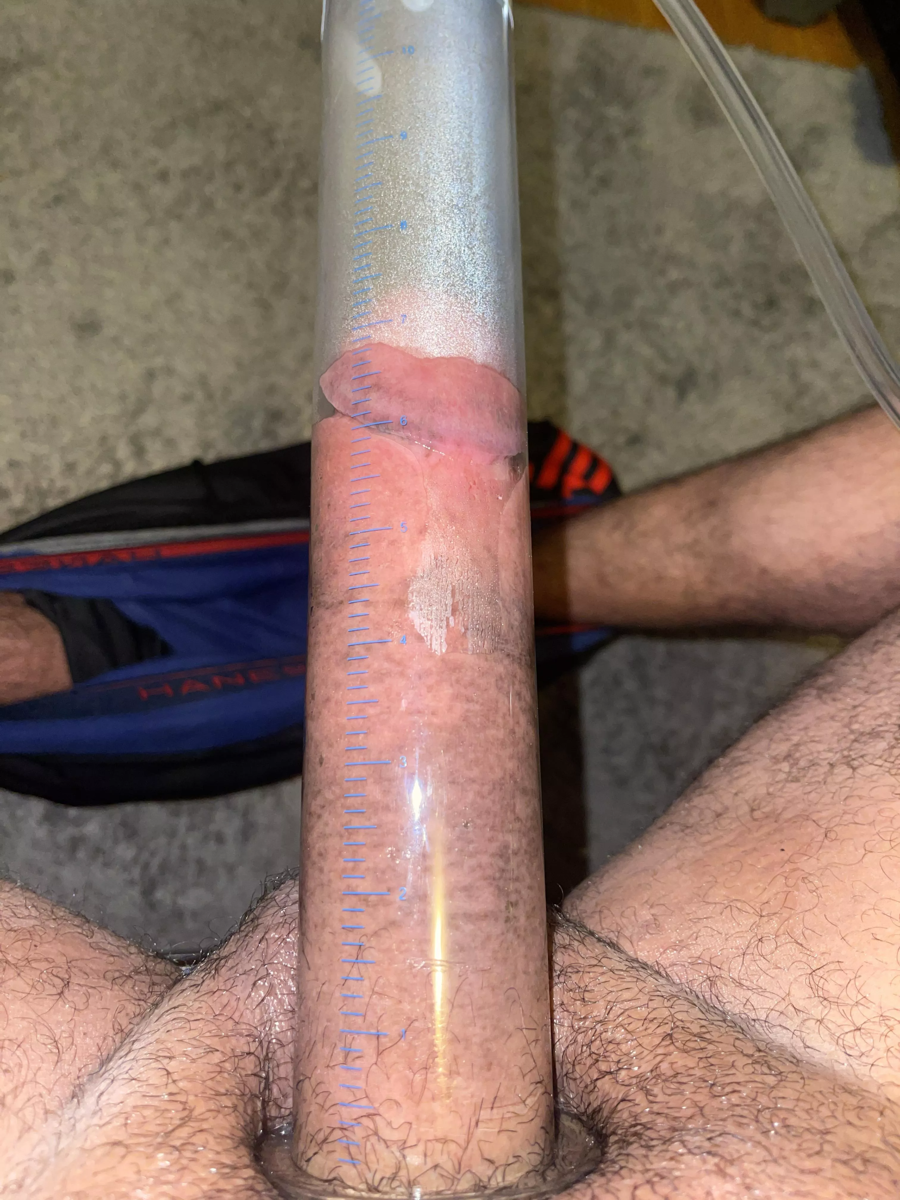 Damn should I have got a bigger cylinder? I’m workin more on length right now posted by DeliciousPermit1281