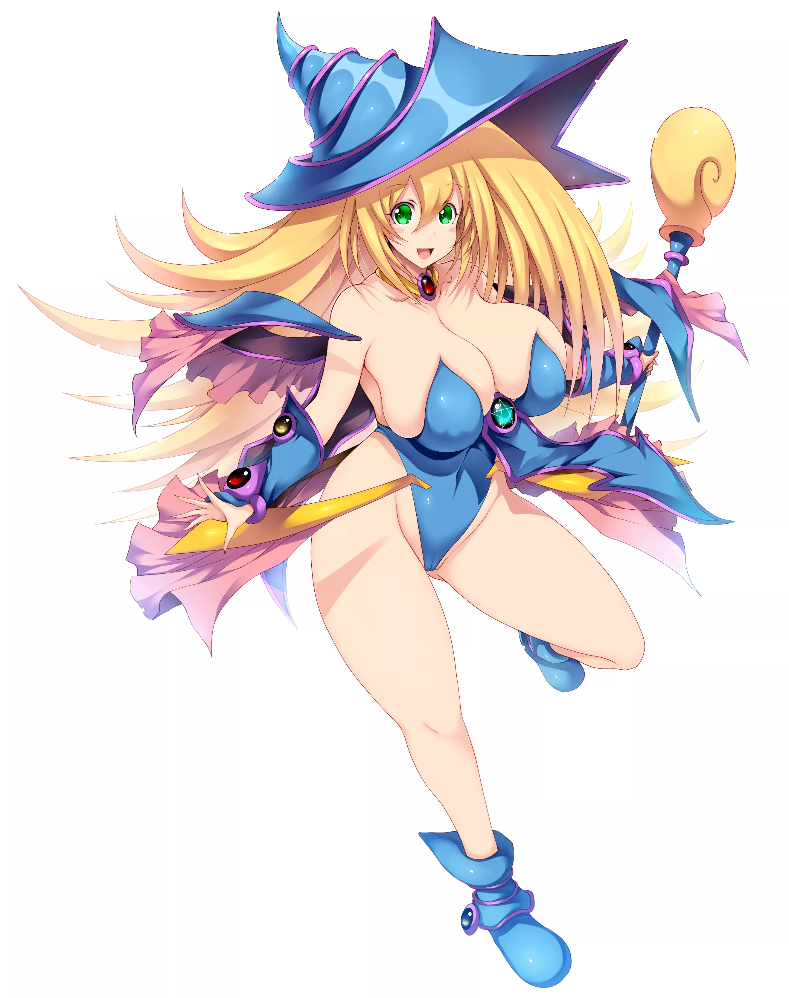 Dark Magician Girl Leotard Lewd Body (Tsukasawa Takamatsu) [Yu-Gi-Oh!] posted by sequence_string