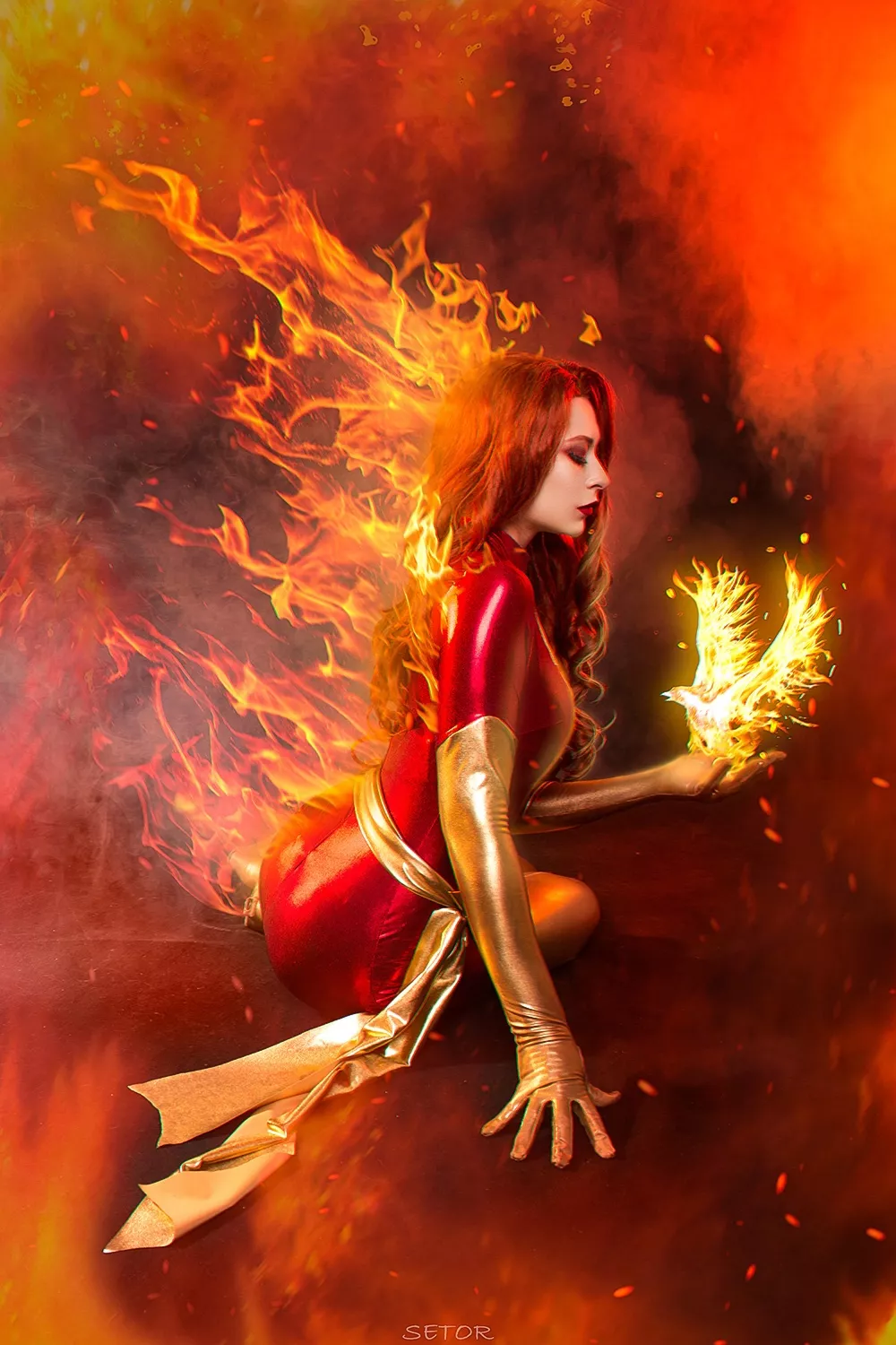 Dark Phoenix by KyrieFox posted by kyriefox