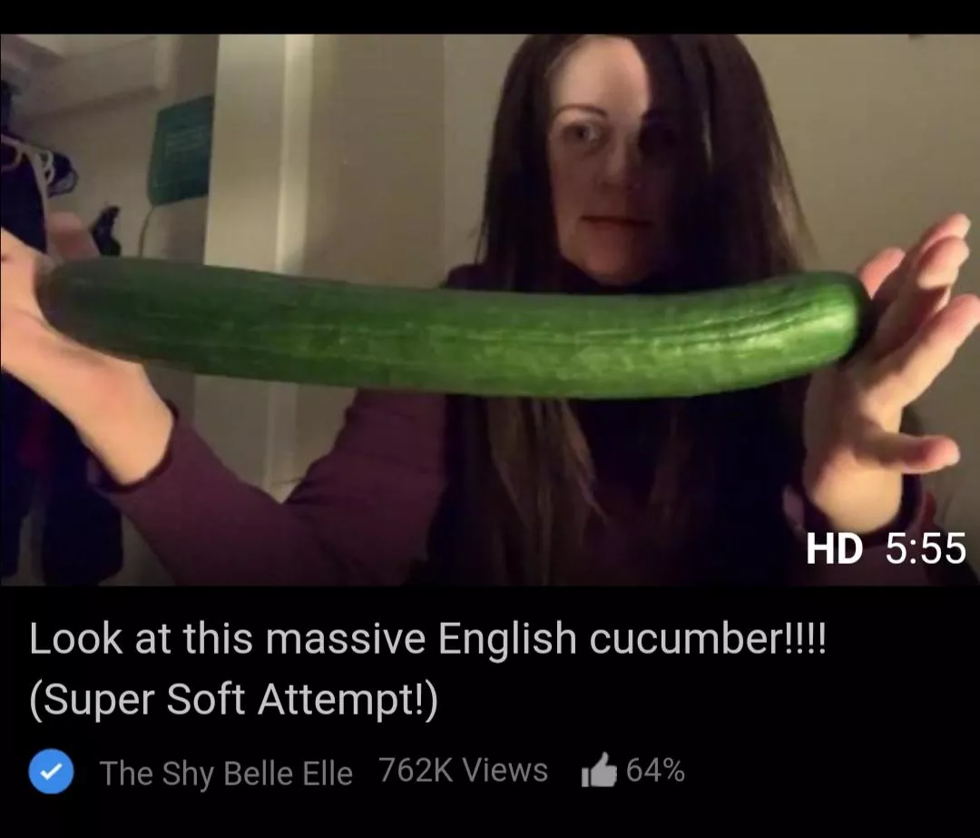 Das a loong cucumber posted by GentleDog546