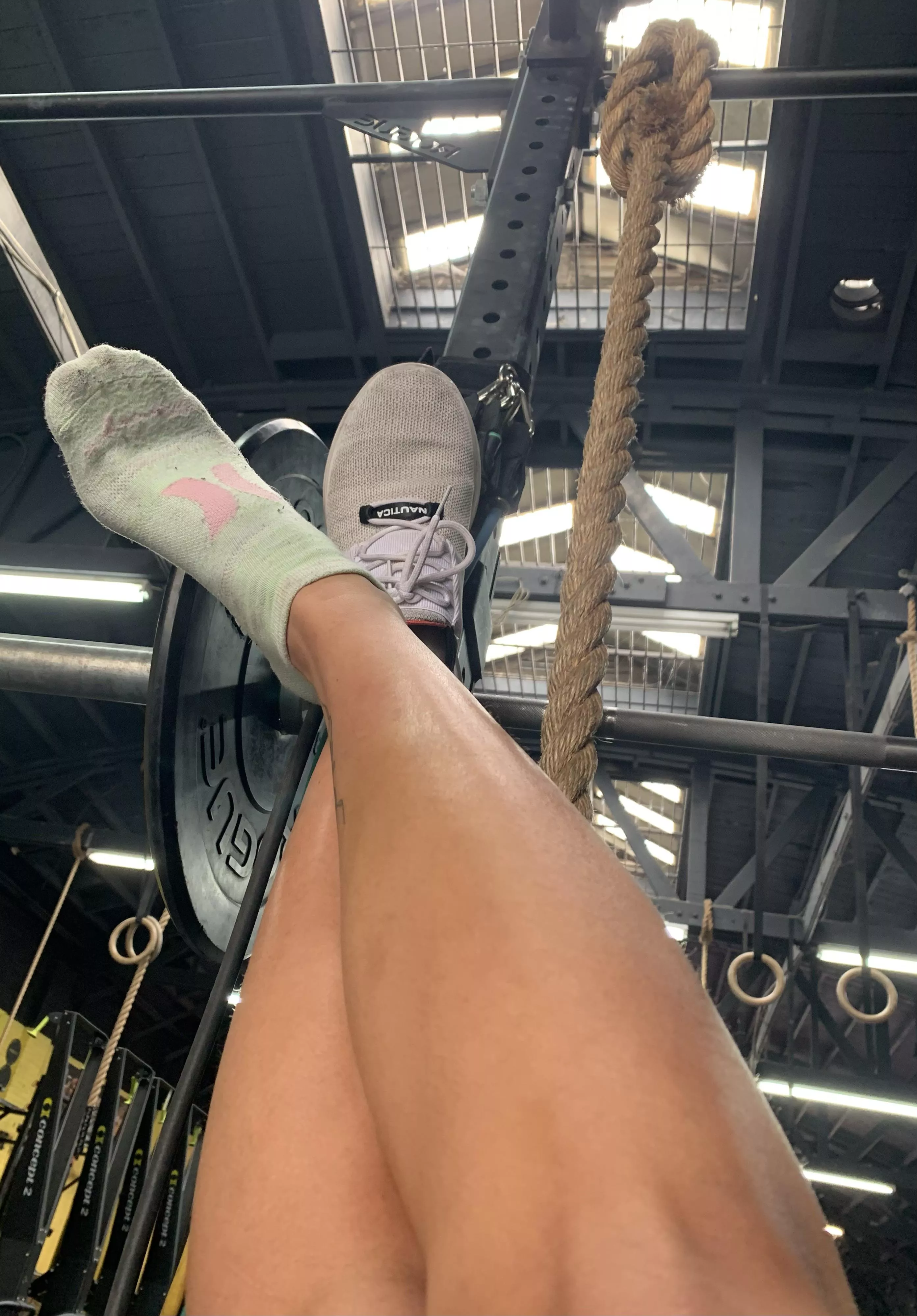 Day 6 training in the same pair of socks 🧦 posted by librabutterfly