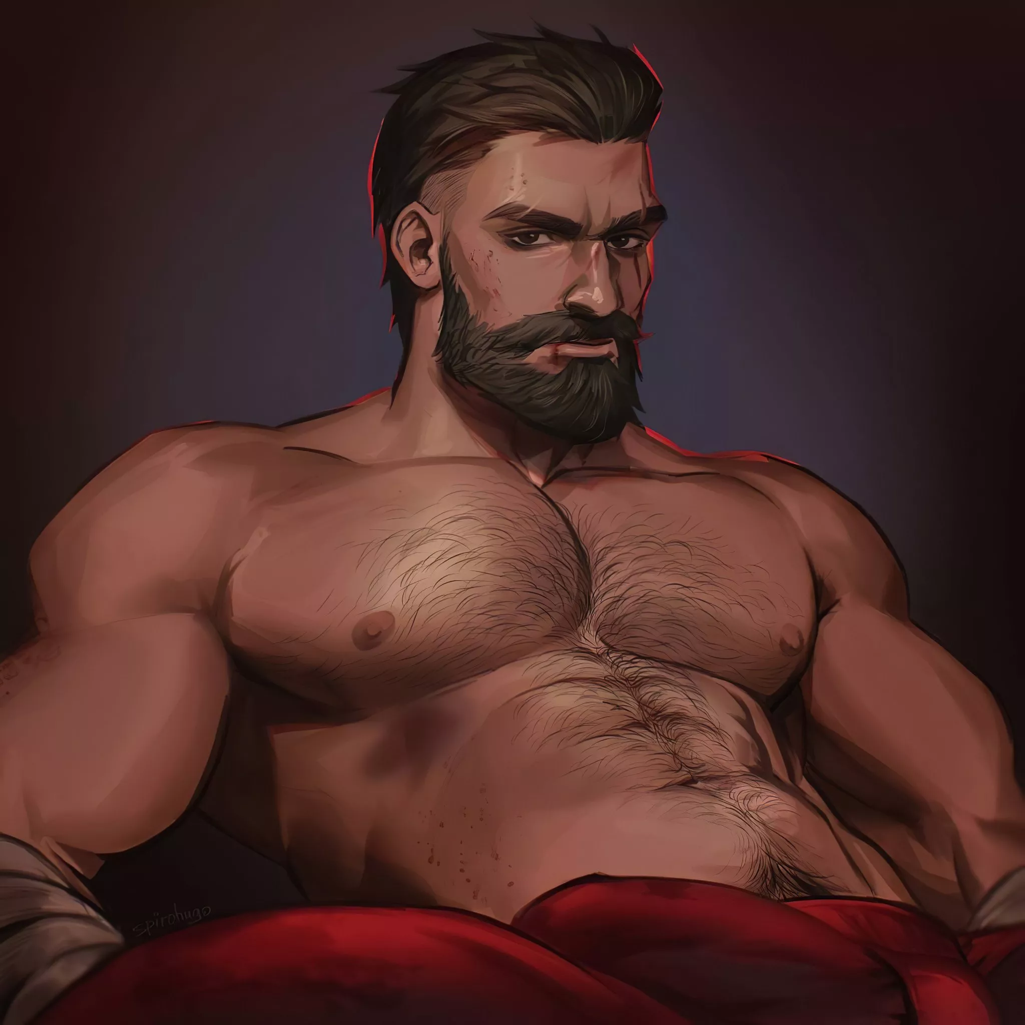 [DBD] Gorgeous, Beefy Daddy David (@spironsfw) posted by Affectionate-Lead-38