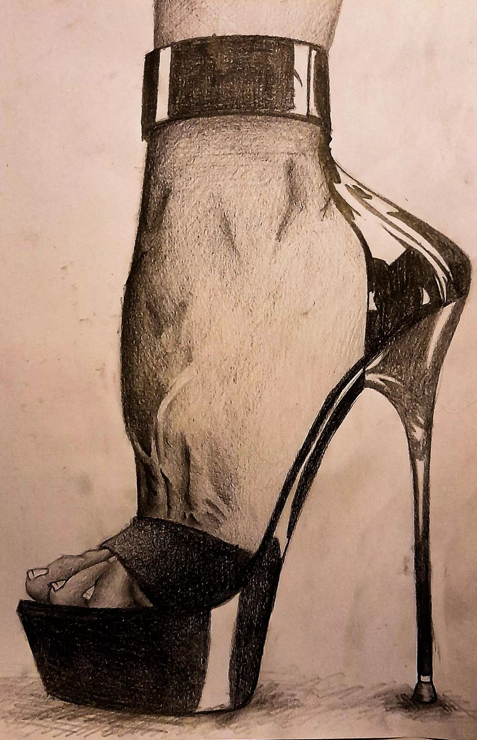 Decided to draw high heels , how does it look? posted by Sad-Property-1955