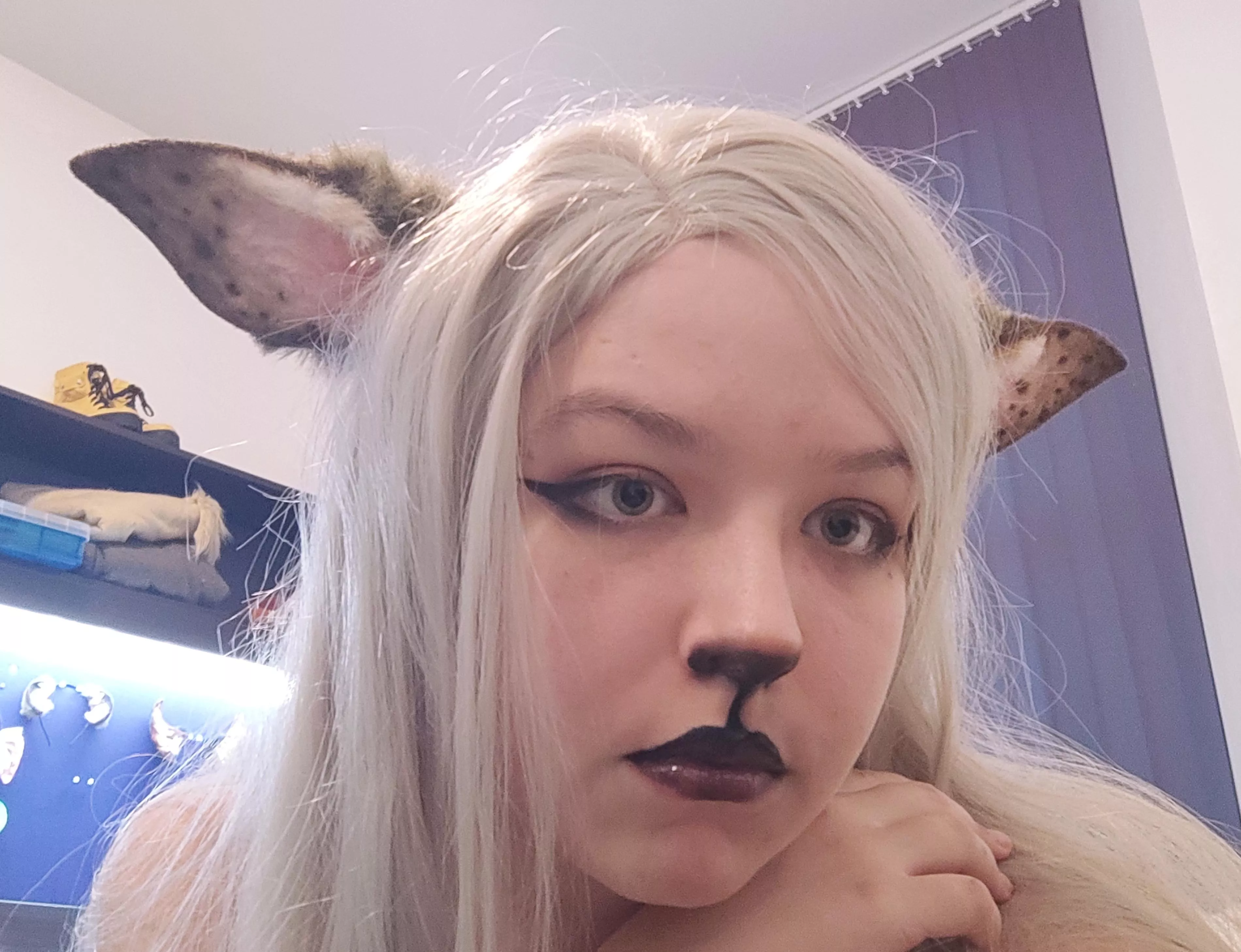 Deer makeup practice:0 posted by ashleymoon_