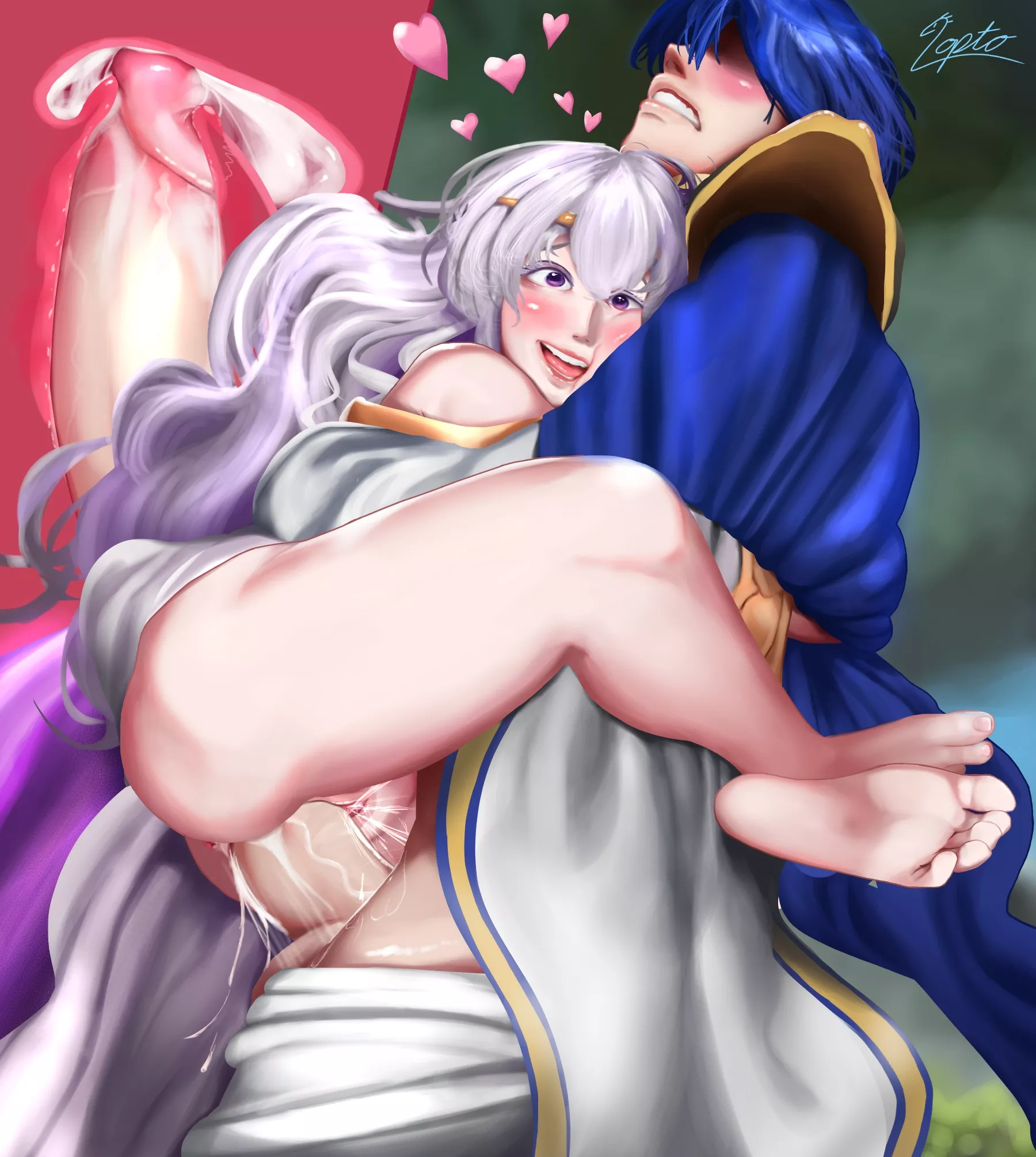 Deirdre and Sigurd get down posted by Lopt0