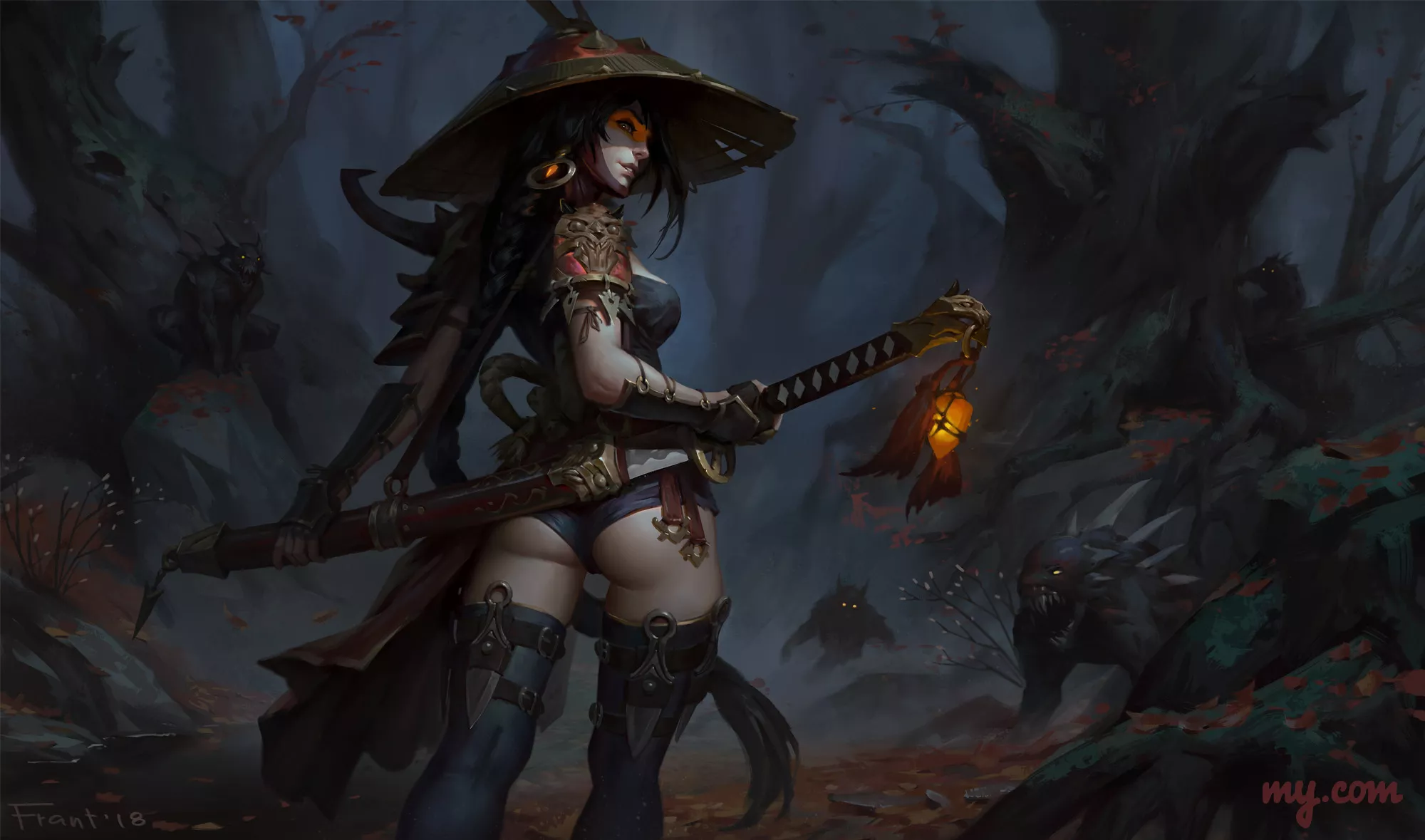 Demon Hunter (Dmitry Skvortsov) [Original] posted by sequence_string