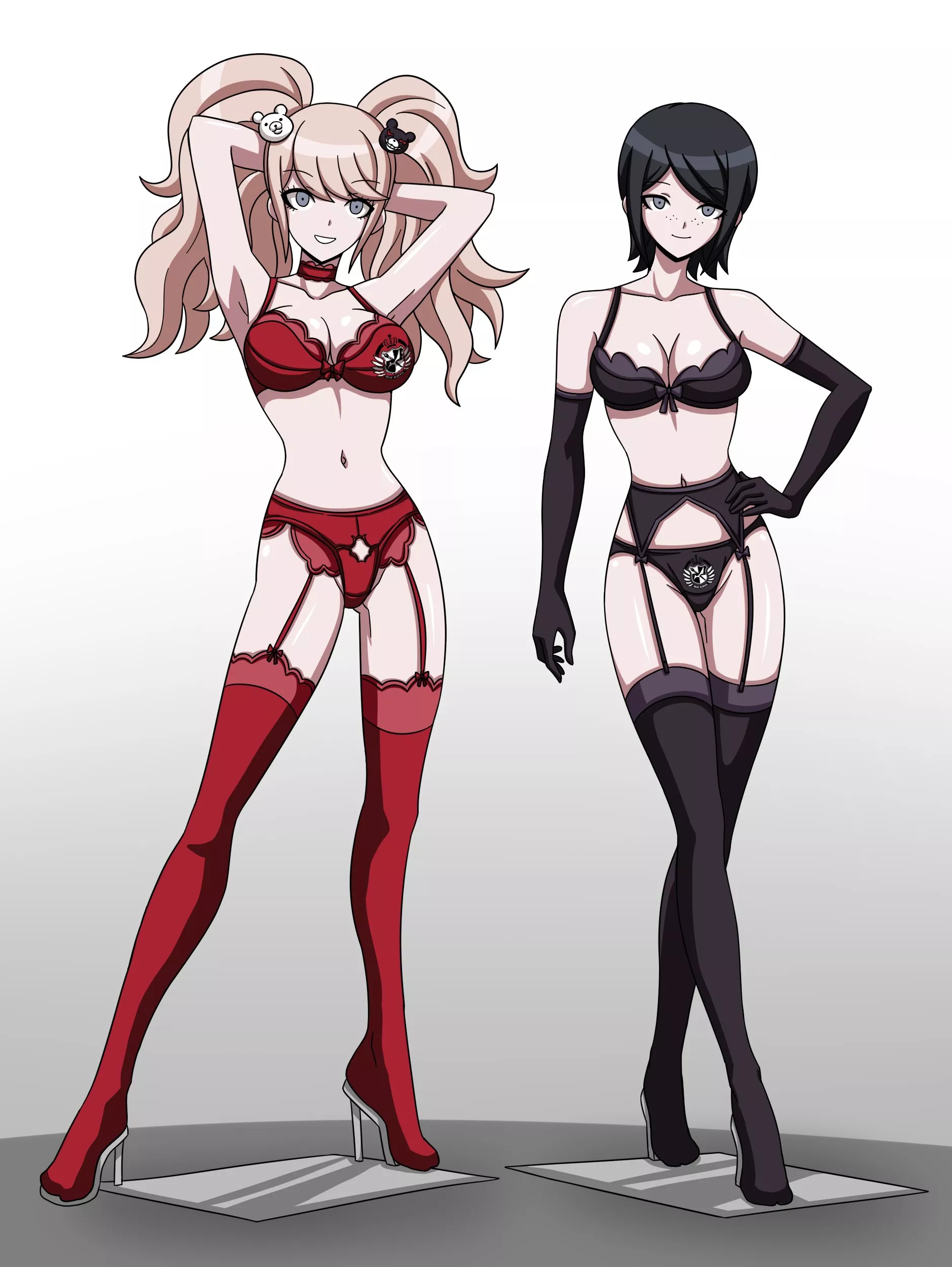 Despair Sisters hypnotized into lingerie models (EKronos) posted by SpaceSquirtles