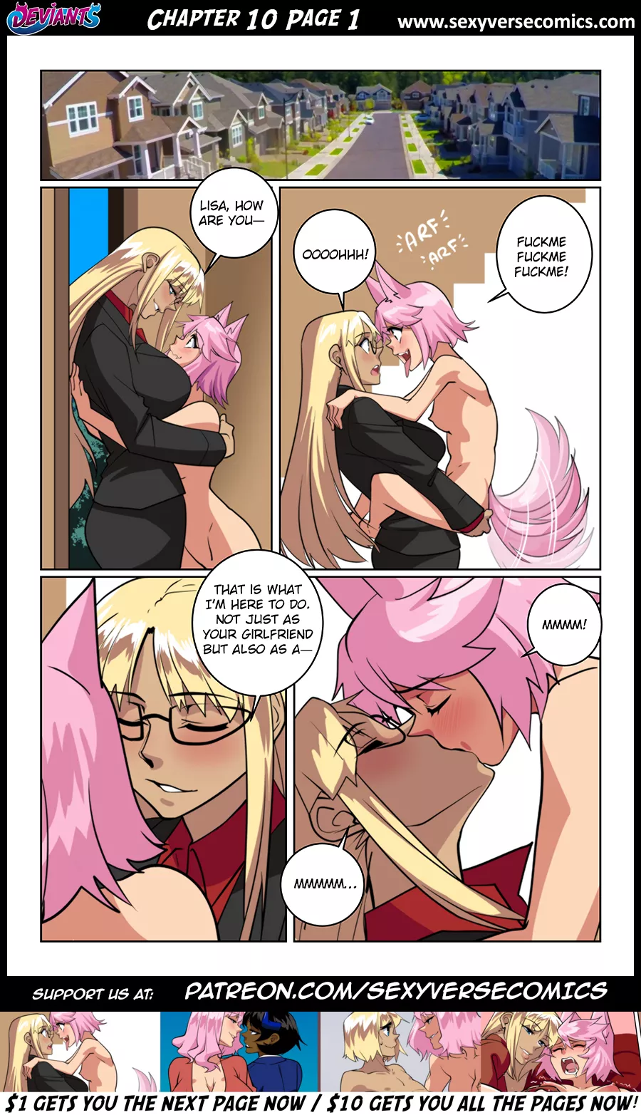 Deviants Chapter 10 Page 1 posted by SexyverseComics