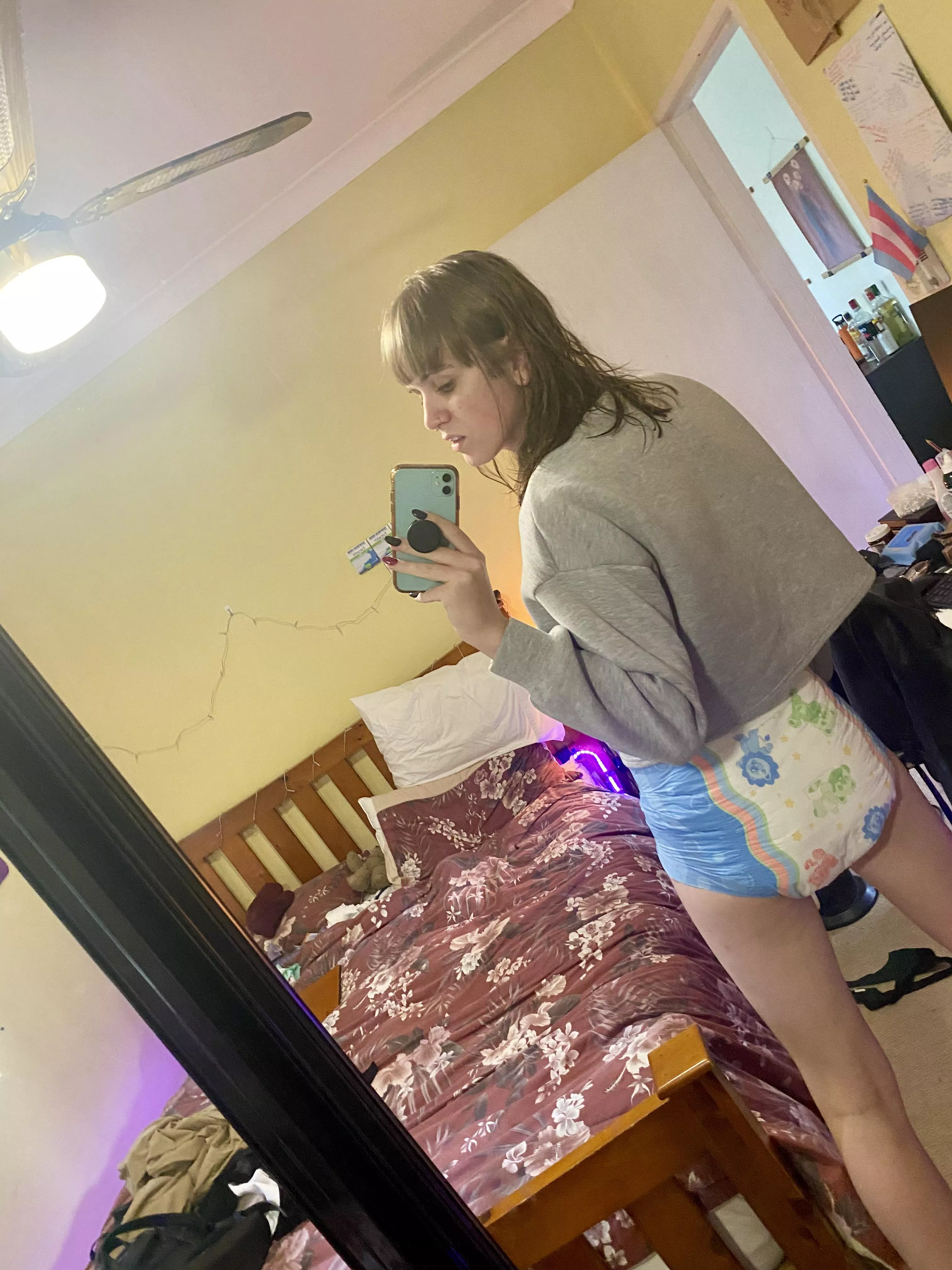 Diapers and crop tops are a great combination ðŸ¥° posted by Jay-Kay-1