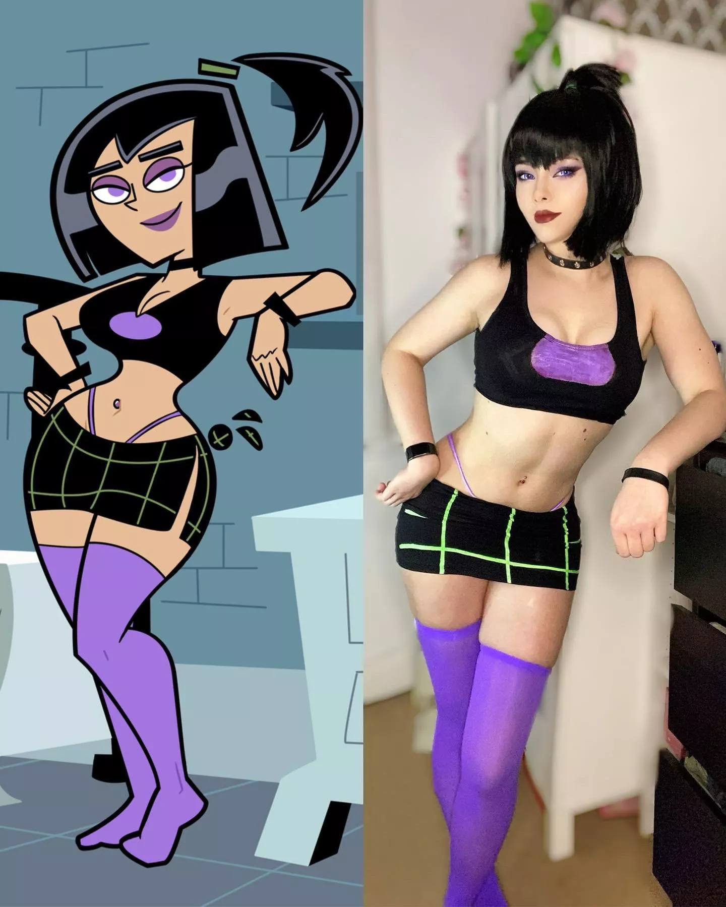 Did a Sam cosplay from Danny Phantom! Do you remember this show? [@heyitsxen] posted by Aranexia